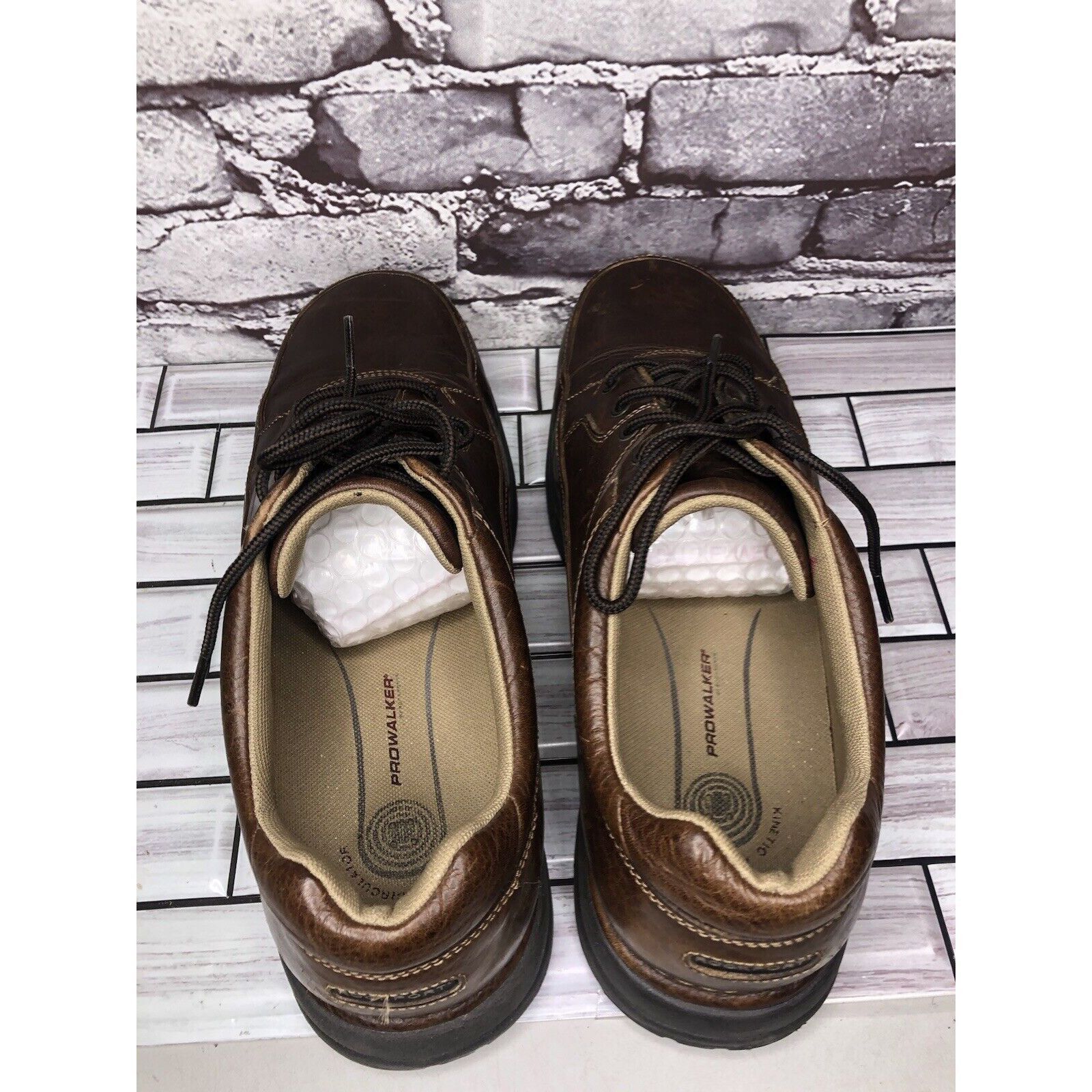 Rockport Rockport APM33603 Prowalker Brown Leather Walking Casual Sho Size US 11.5 / EU 44-45 - 5 Thumbnail