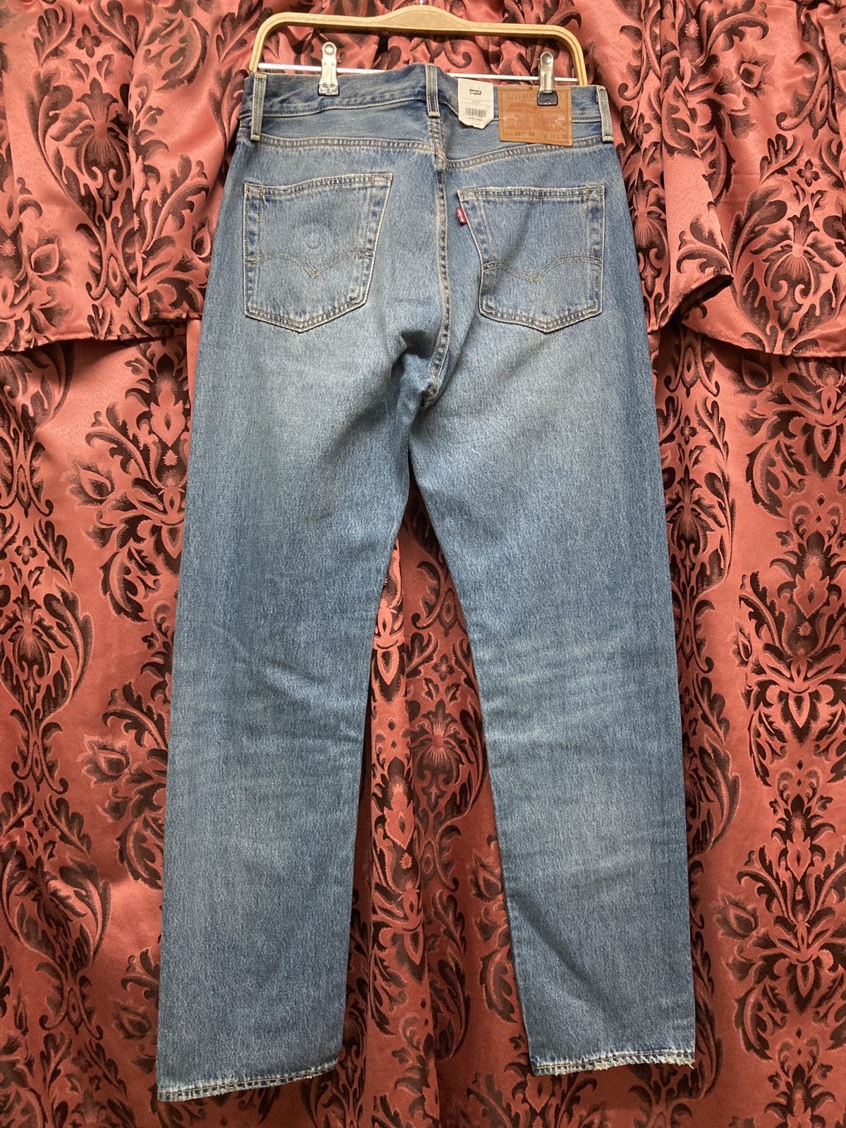 Distressed Levis 501 54 reproduction lot