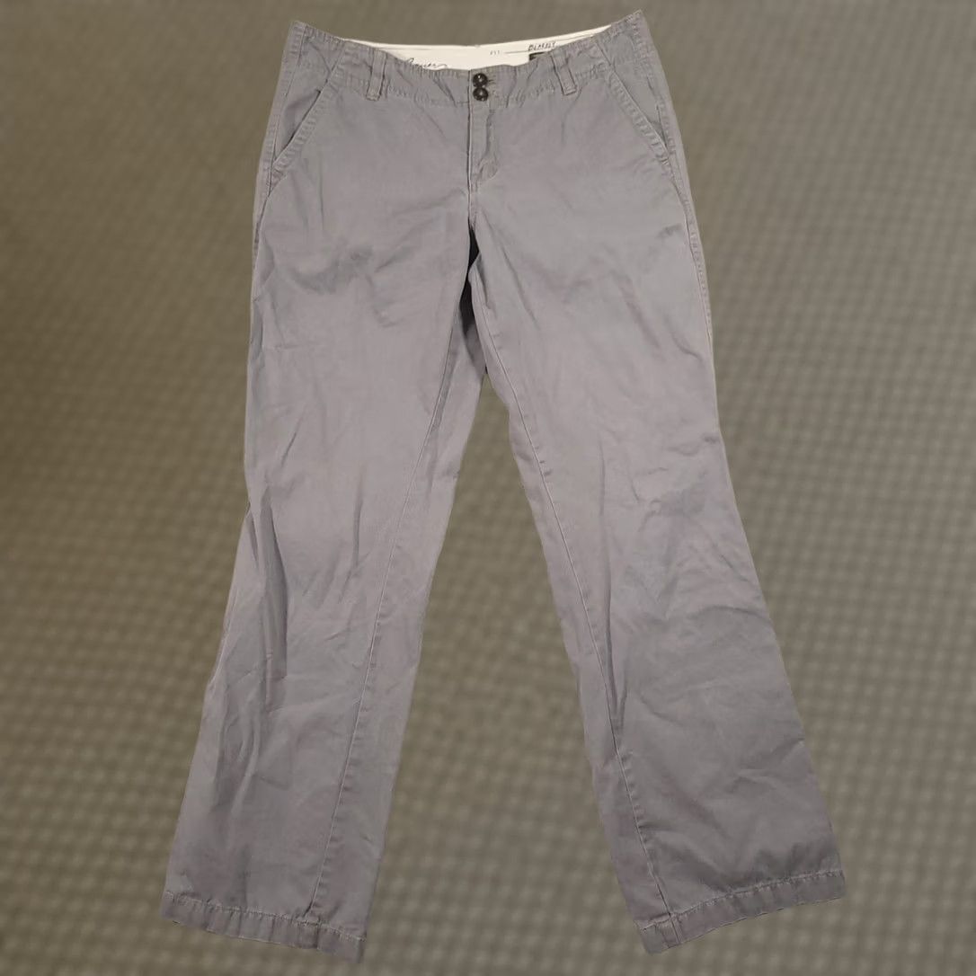Eddie Bauer Eddie Bauer Blakely Fit Bootcut Trouser Pant Women 10 Gray Mid Rise Casual Pants Ladies Regular Bootcut Gray 10 Women Eddie Bauer Size 32" / US 10 / IT 46 - 1 Thumbnail
