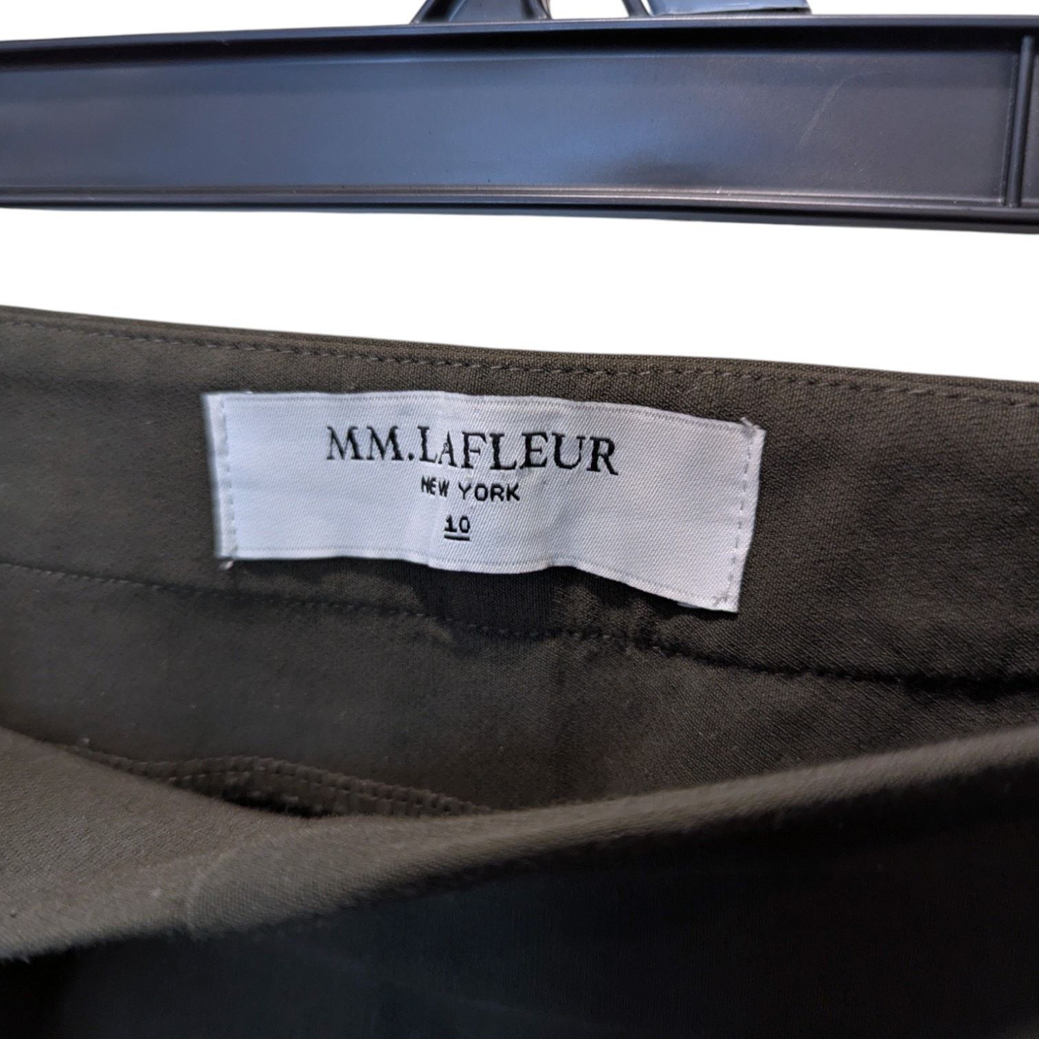 Other M. M. LaFleur The Foster Cigarette Pant PowerStretch Size 32" / US 10 / IT 46 - 4 Thumbnail