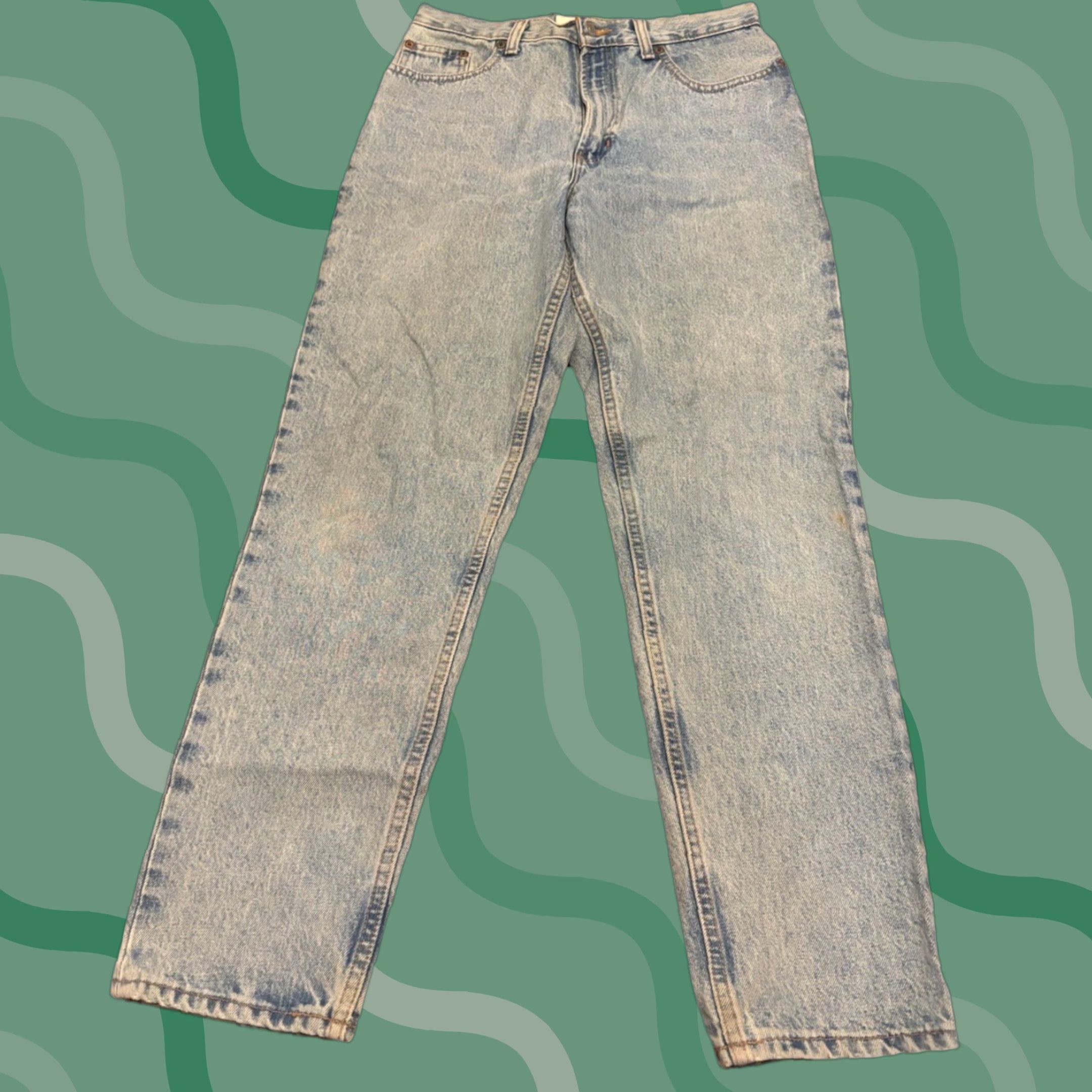 Gap VINTAGE Gap Jeans Women 10 Blue Ankle Classic Fit 90s Tapered Denim Size 30" / US 8 / IT 44 - 1 Thumbnail