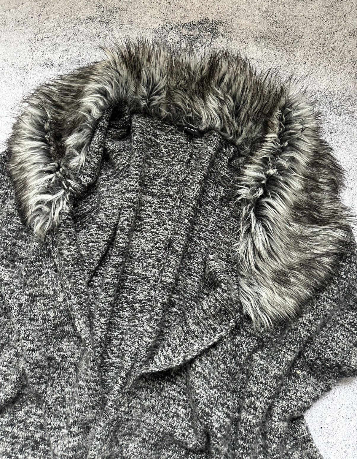 Japanese Brand Faux Fur Cape Archive Stone Style Gray Size L / US 10 / IT 46 - 5 Thumbnail