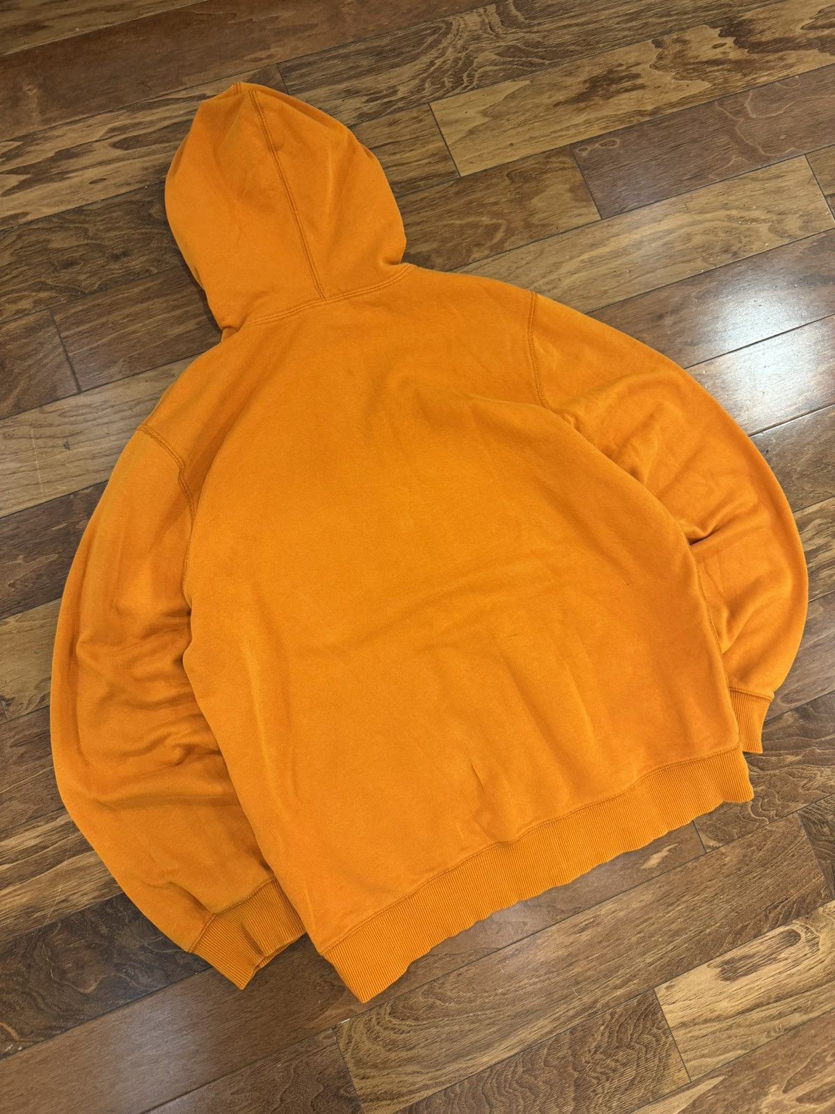 Nike Y2K Nike Essential Orange Full Zip Vintage Hoodie Size US L / EU 52-54 / 3 - 4 Thumbnail