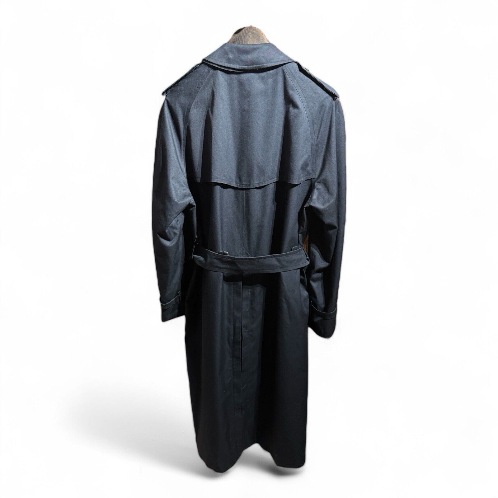 Burberry BURBERRYS London Black Trench Coat Made in USA 46L Men's XL Size US XL / EU 56 / 4 - 6 Thumbnail