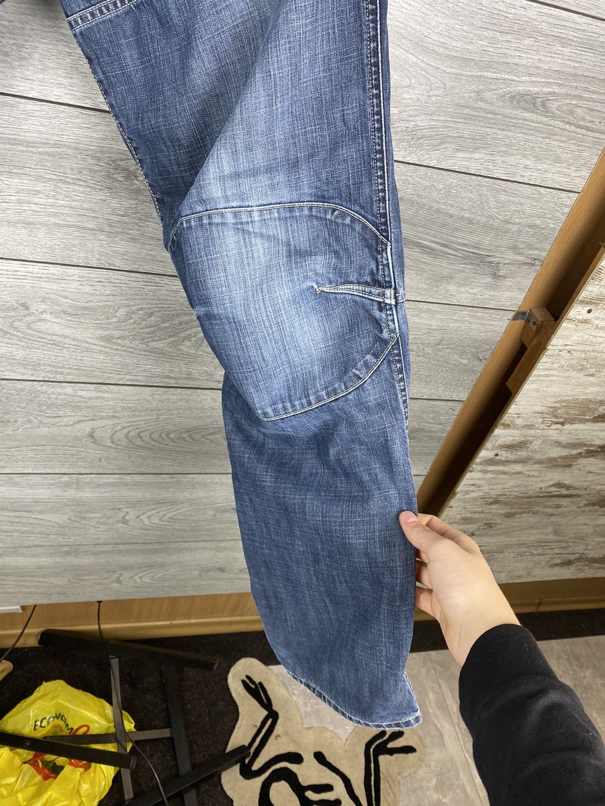 G-Star Mens Vintage G-Star J-Cut Avant Garde Jeans Size US 34 / EU 50 - 4 Thumbnail