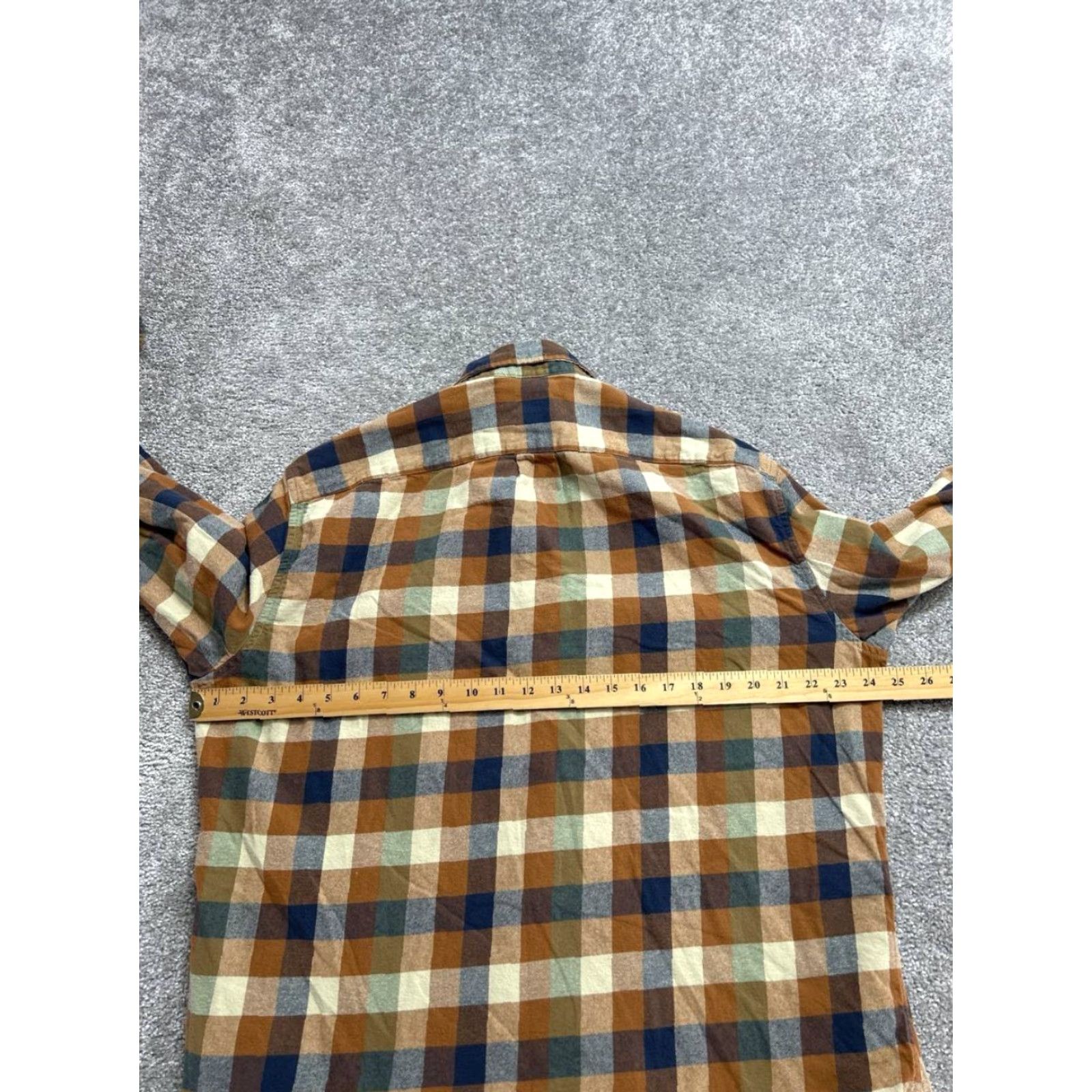 J.Crew J.CREW Shirt Mens XL Multicolor Plaid Cotton Flannel Button-Up Casual Size US XL / EU 56 / 4 - 4 Thumbnail
