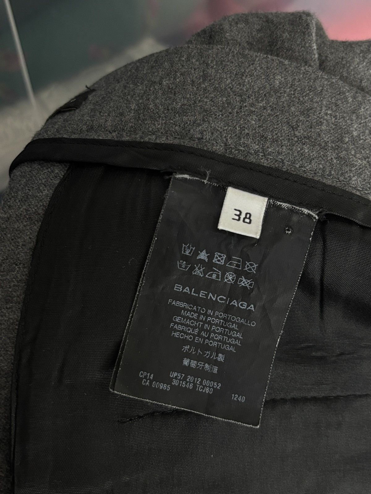 Balenciaga Balenciaga Vintage Wool Chino Pants Size 27" / US 4 / IT 40 - 8 Thumbnail