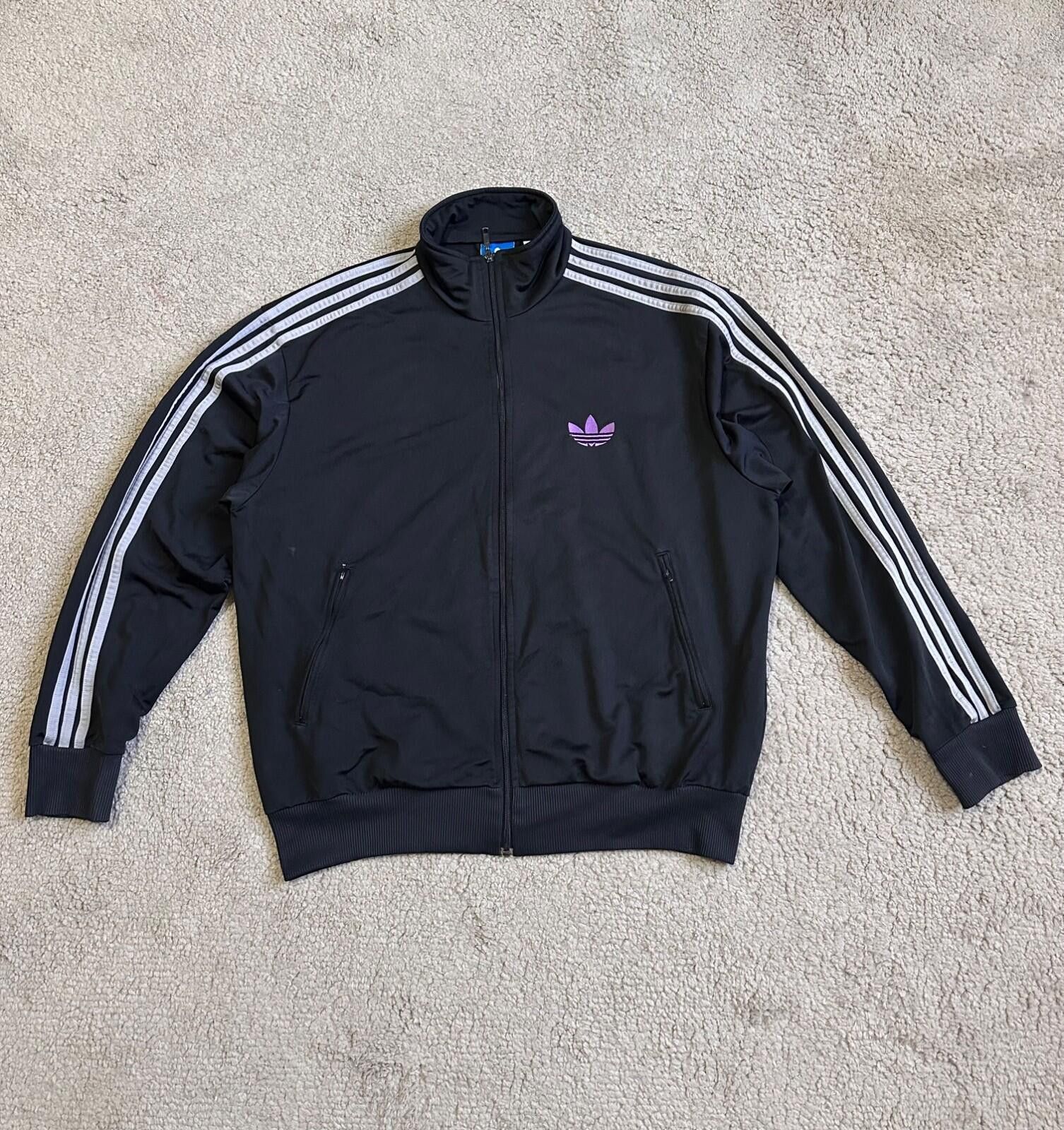 Adidas VINTAGE Adidas Jacket Mens XL Firebird Track Trefoil Size US XL / EU 56 / 4 - 1 Thumbnail