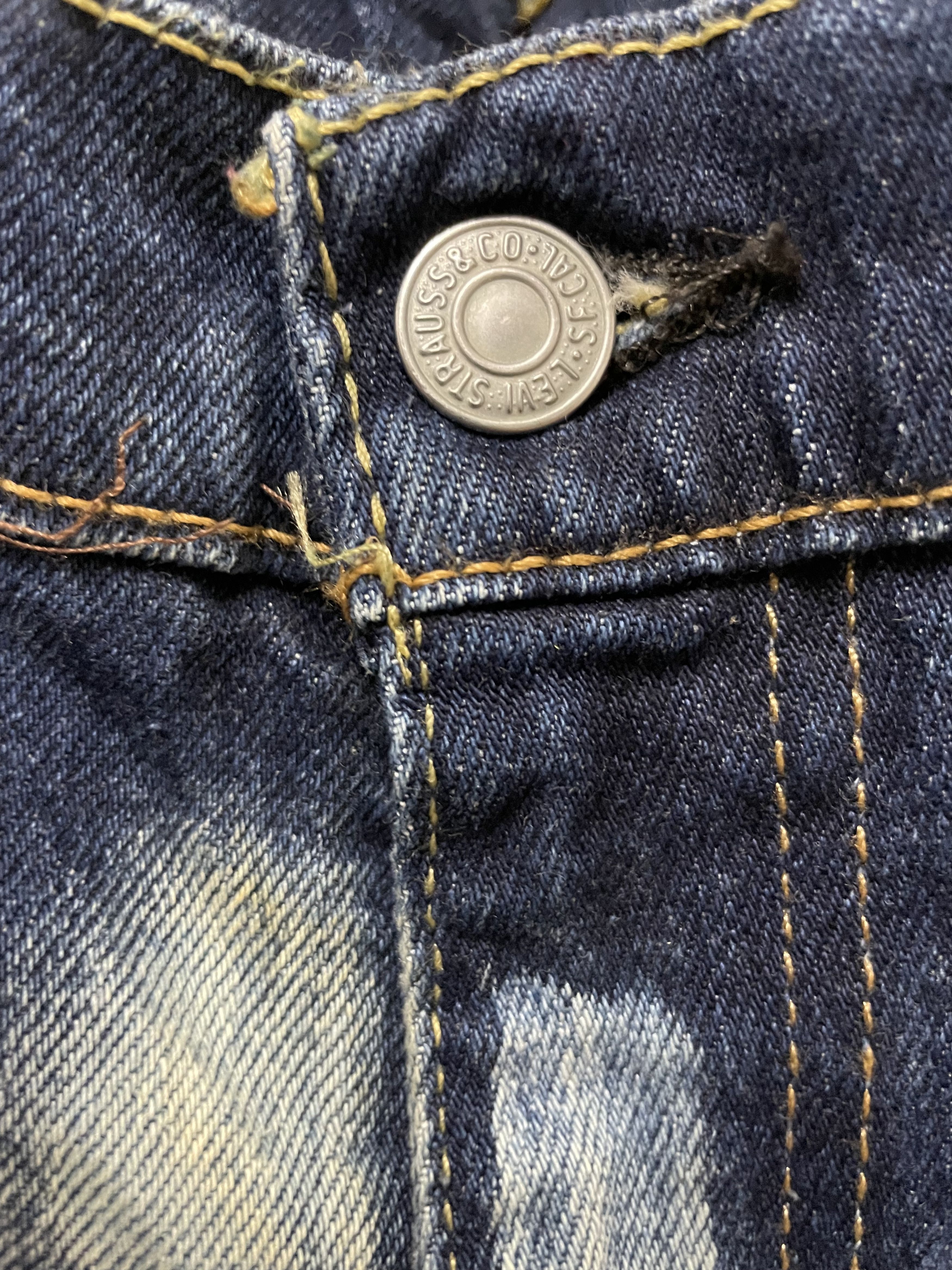 Vintage Vintage Levis Acidwash x Vintage Size US 35 - 3 Thumbnail