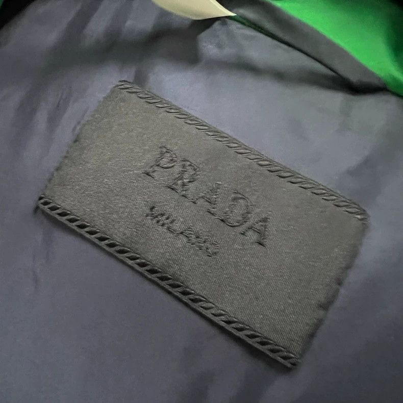 Prada Prada Green triangle logo down jacket 2502-Nextarrow Size US M / EU 48-50 / 2 - 4 Thumbnail