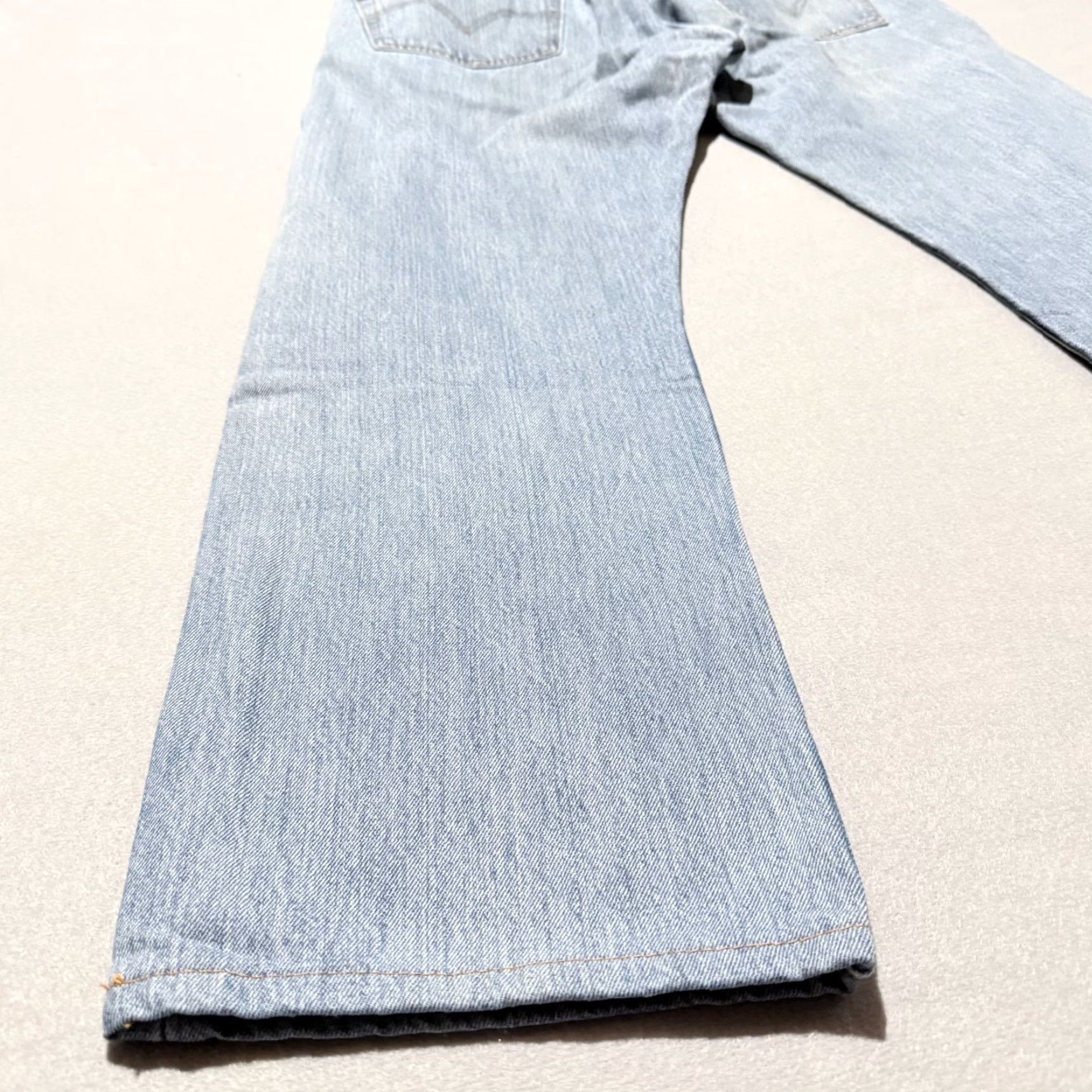 Levi's Levi's 501 Jeans Blue Denim Distressed Straight Button Fly - 38x32 Men Regular Vintage No 501 Series Size US 38 / EU 54 - 5 Thumbnail