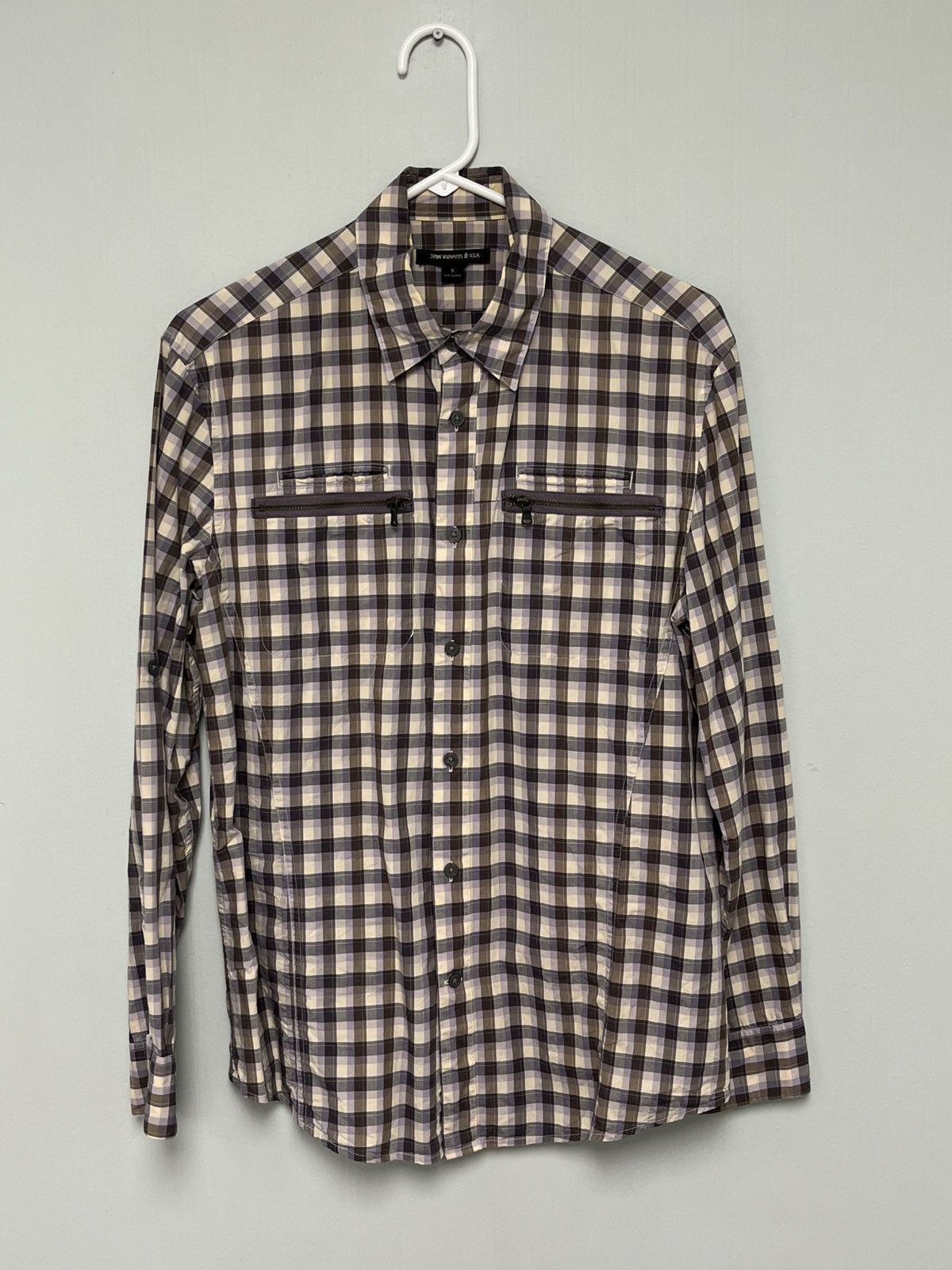 John Varvatos Zipped pocket shirt. Small. Size US S / EU 44-46 / 1 - 1 Thumbnail