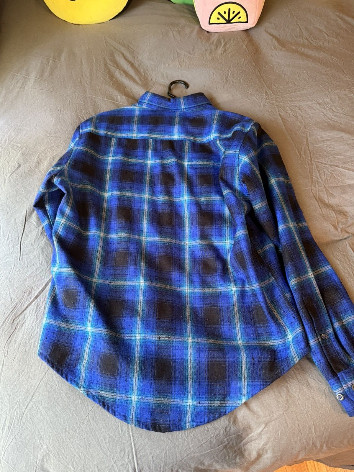 4SDESIGNS 4Sdesigns quilted check overshirt Size US S / EU 44-46 / 1 - 11 Thumbnail