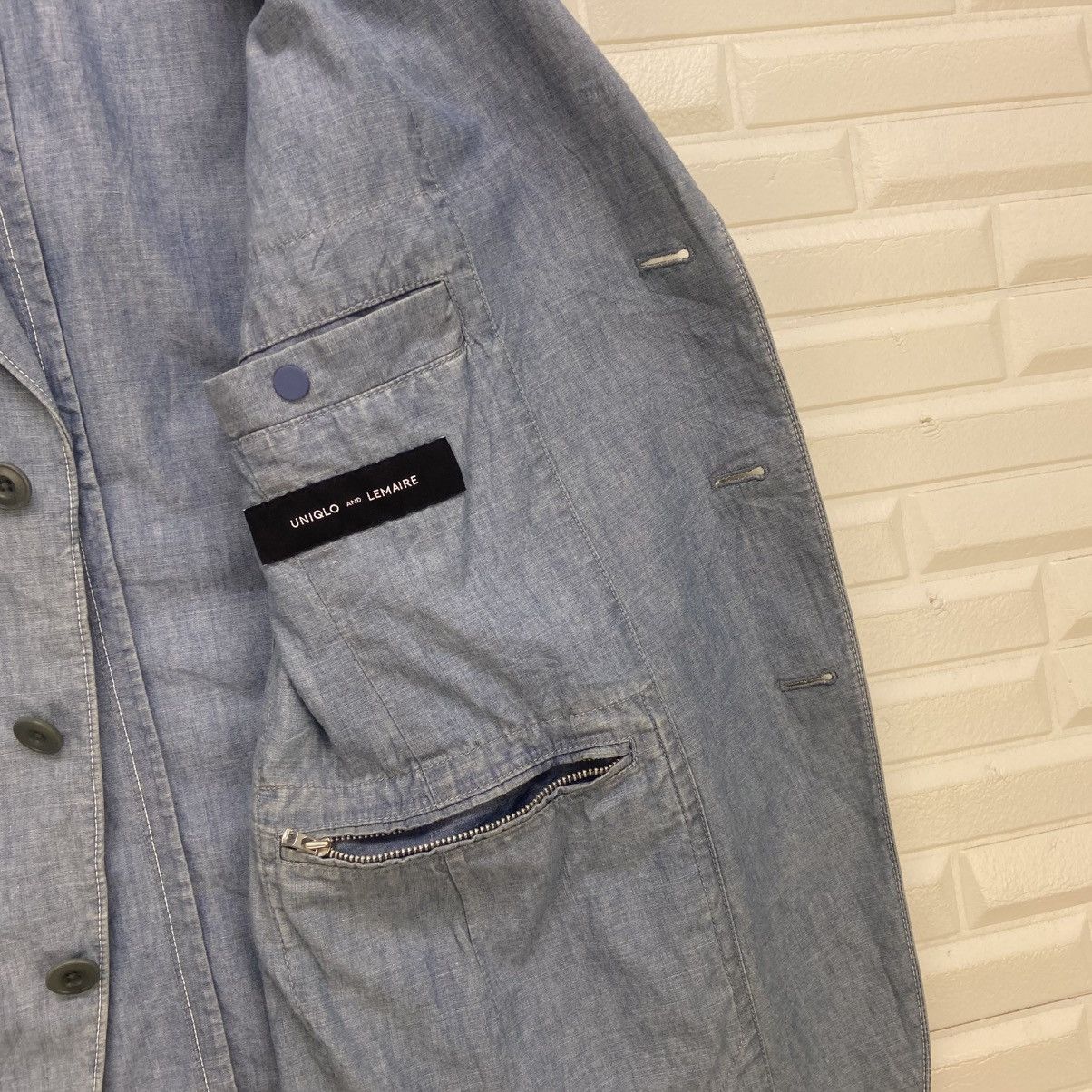 Lemaire × Uniqlo Lemaire Uniqlo Indigo Coat Jacket Size US S / EU 44-46 / 1 - 11 Thumbnail