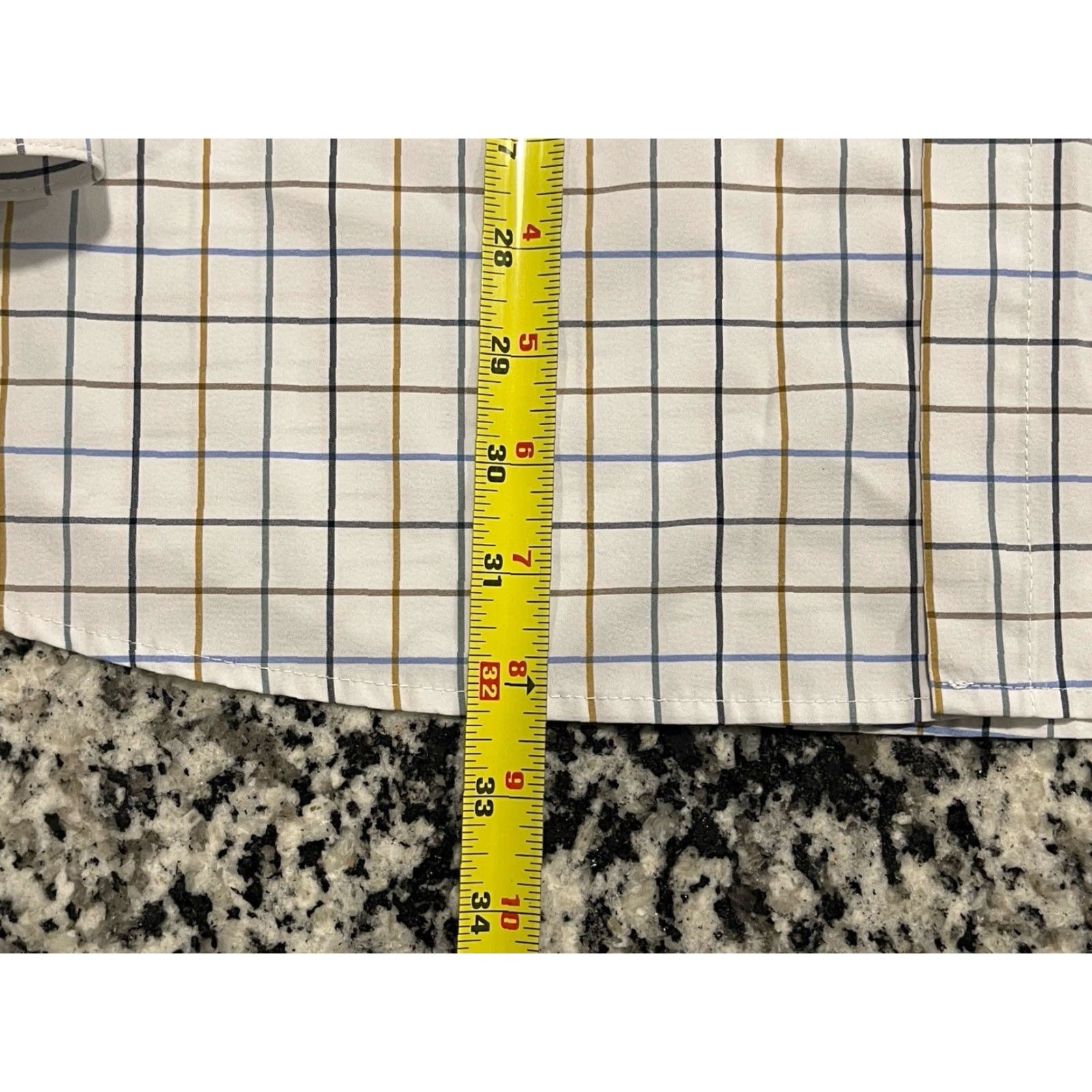 Mizzen+Main Mizzen + Main Shirt Mens Button-Up XXL L/S Stretch Plaid Multicolor Casual Size US XXL / EU 58 / 5 - 3 Thumbnail