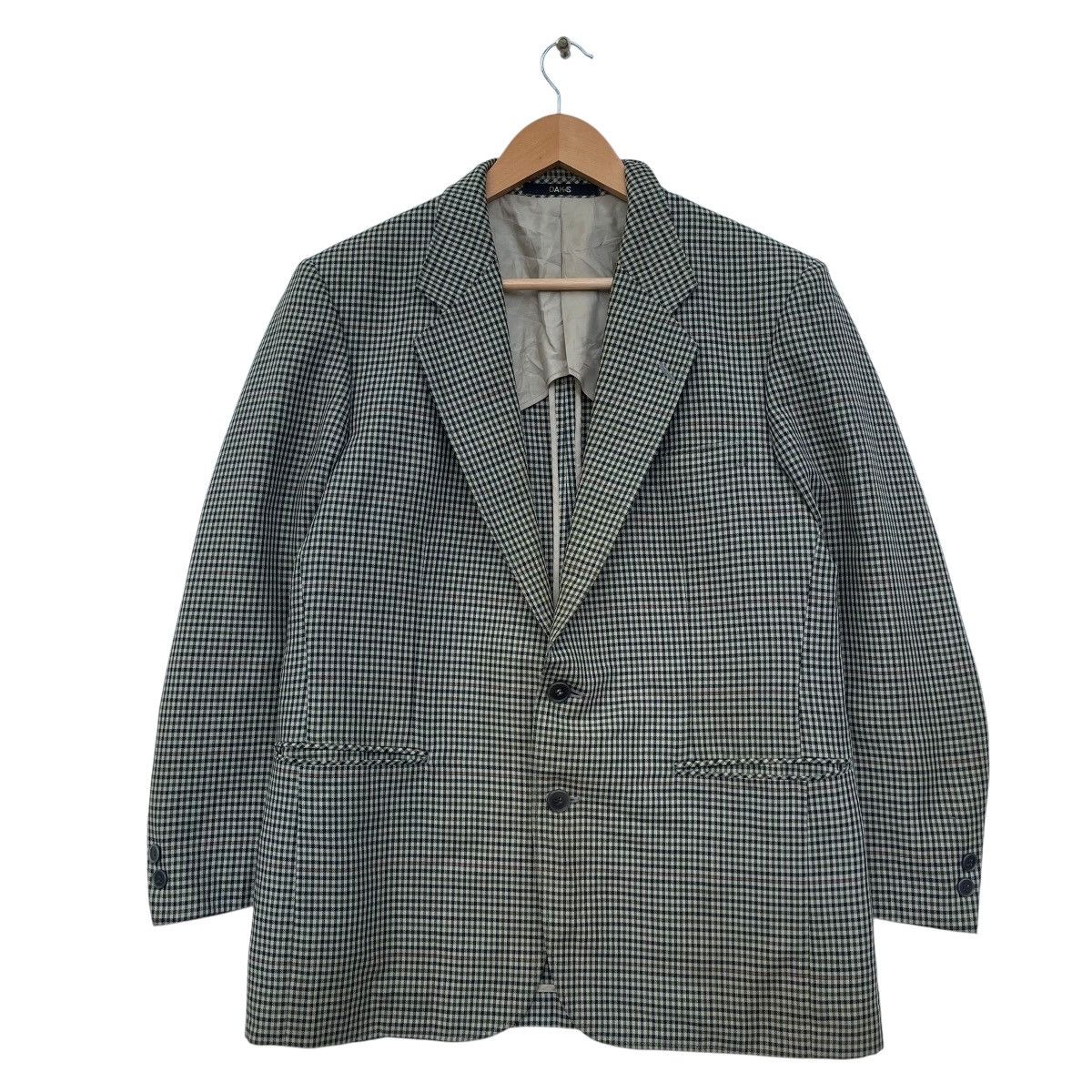 DAKS × Vintage Vintage Daks London Small Checked Made In England Size US M / EU 48-50 / 2 - 1 Thumbnail