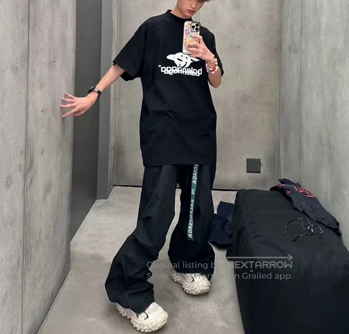 Balenciaga Balenciaga Phantom Logo Black T. Size US M / EU 48-50 / 2 - 7 Thumbnail