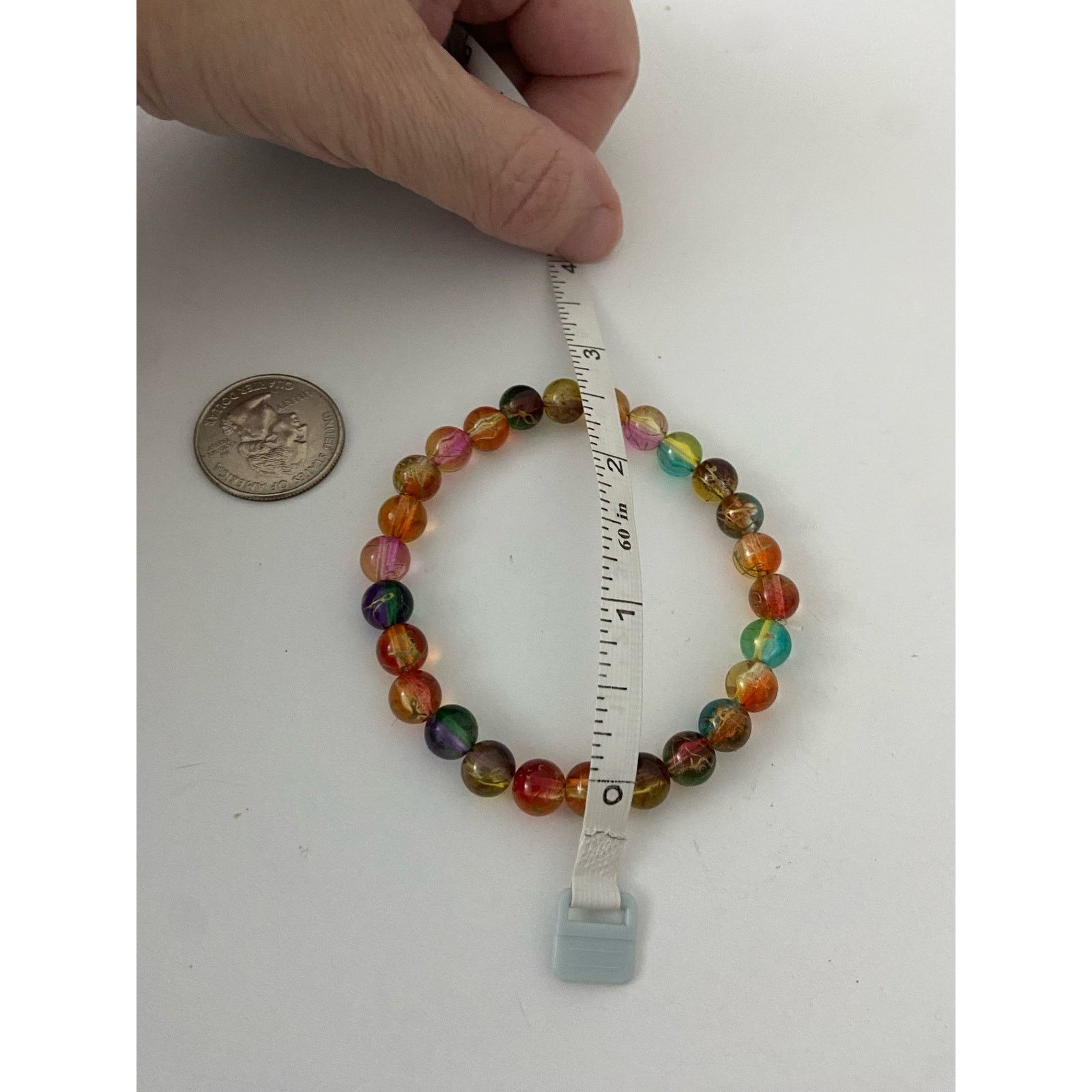 Handmade colorful bead bracelet Size ONE SIZE - 2 Thumbnail