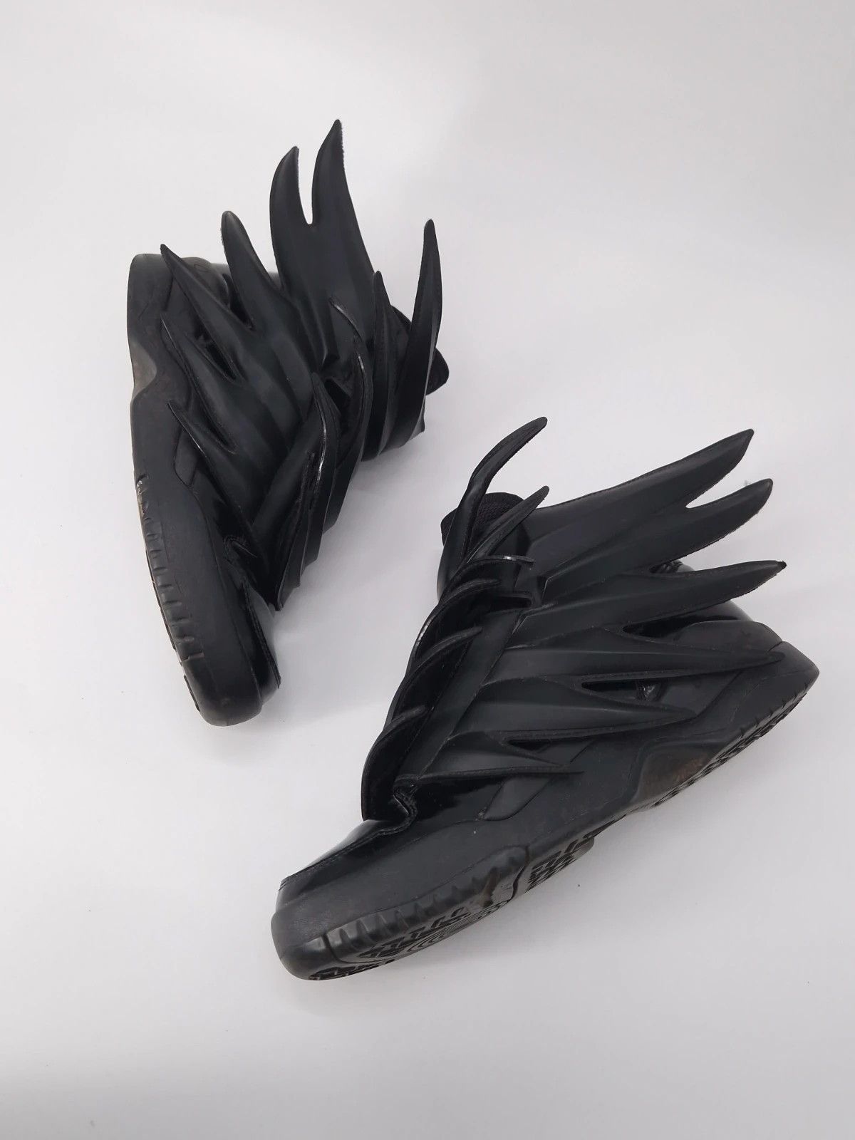 Adidas × Jeremy Scott Adidas by Jeremy Scott JS Wings 3.0 Dark Knight Batman Shoes Size US 9 / IT 39 - 12 Thumbnail
