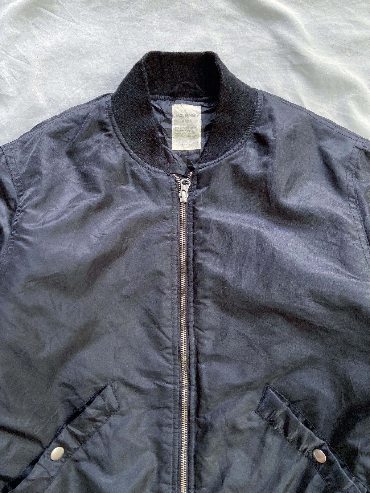 Japanese Brand BACK NUMBER BOMBER JAPAN JACKET Size US M / EU 48-50 / 2 - 3 Thumbnail
