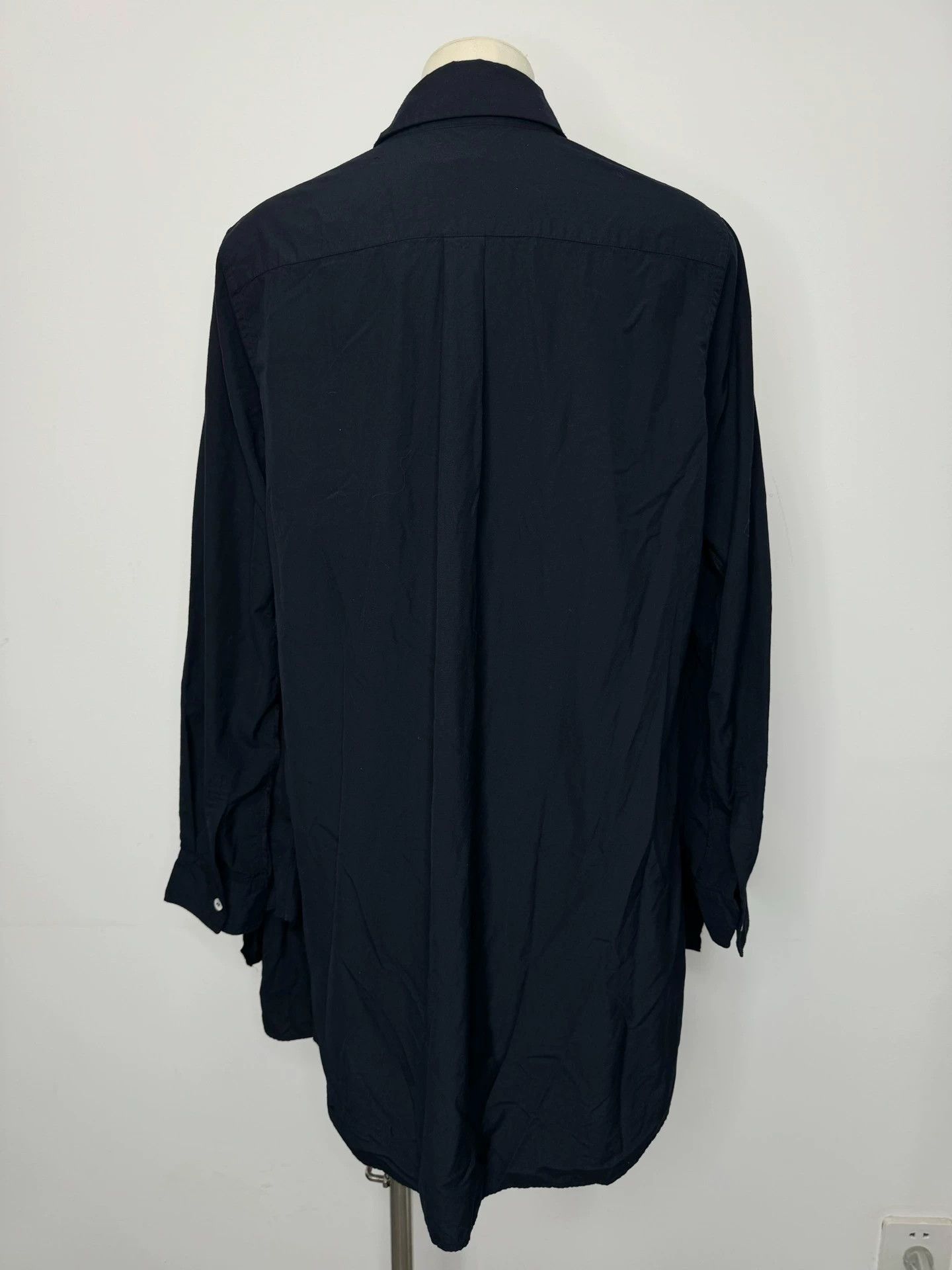 Comme des Garcons CDG 3D Floral Ruched Chest Wide Hem Shirt M Size US M / EU 48-50 / 2 - 6 Thumbnail