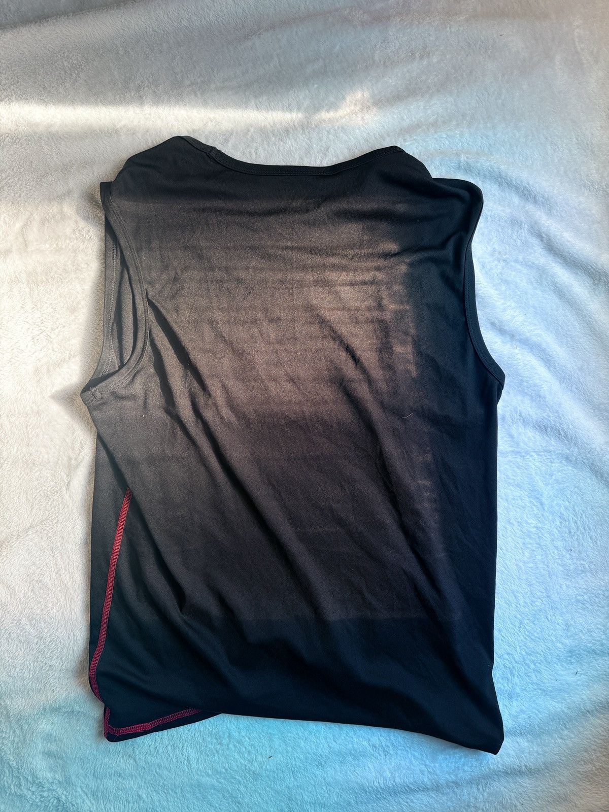 Reebok × Vintage Reebok Tank Top Mens | Black Muscle Tee Sleeveless Shirt Size US L / EU 52-54 / 3 - 2 Thumbnail