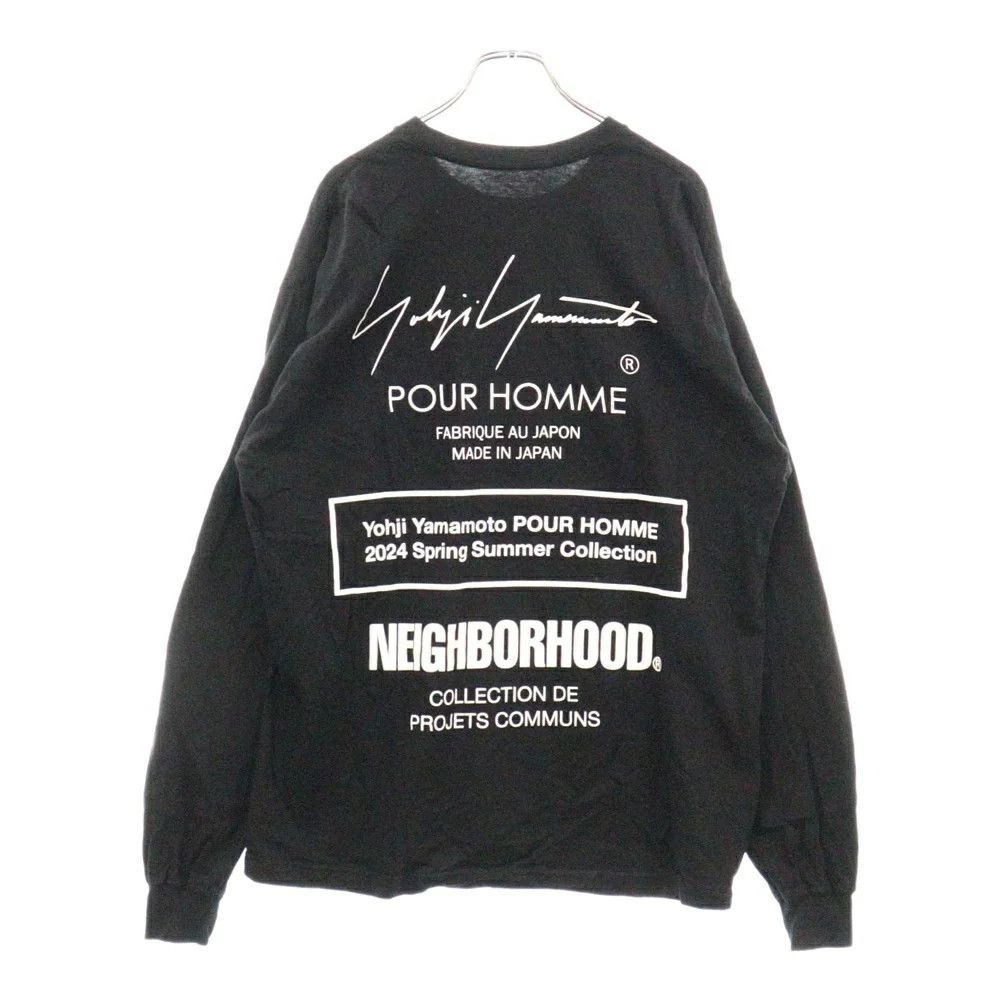 Yohji Yamamoto Yohji Yamamoto POUR HOMME 23AW ×NEIGHBORHOOD TEE LS  