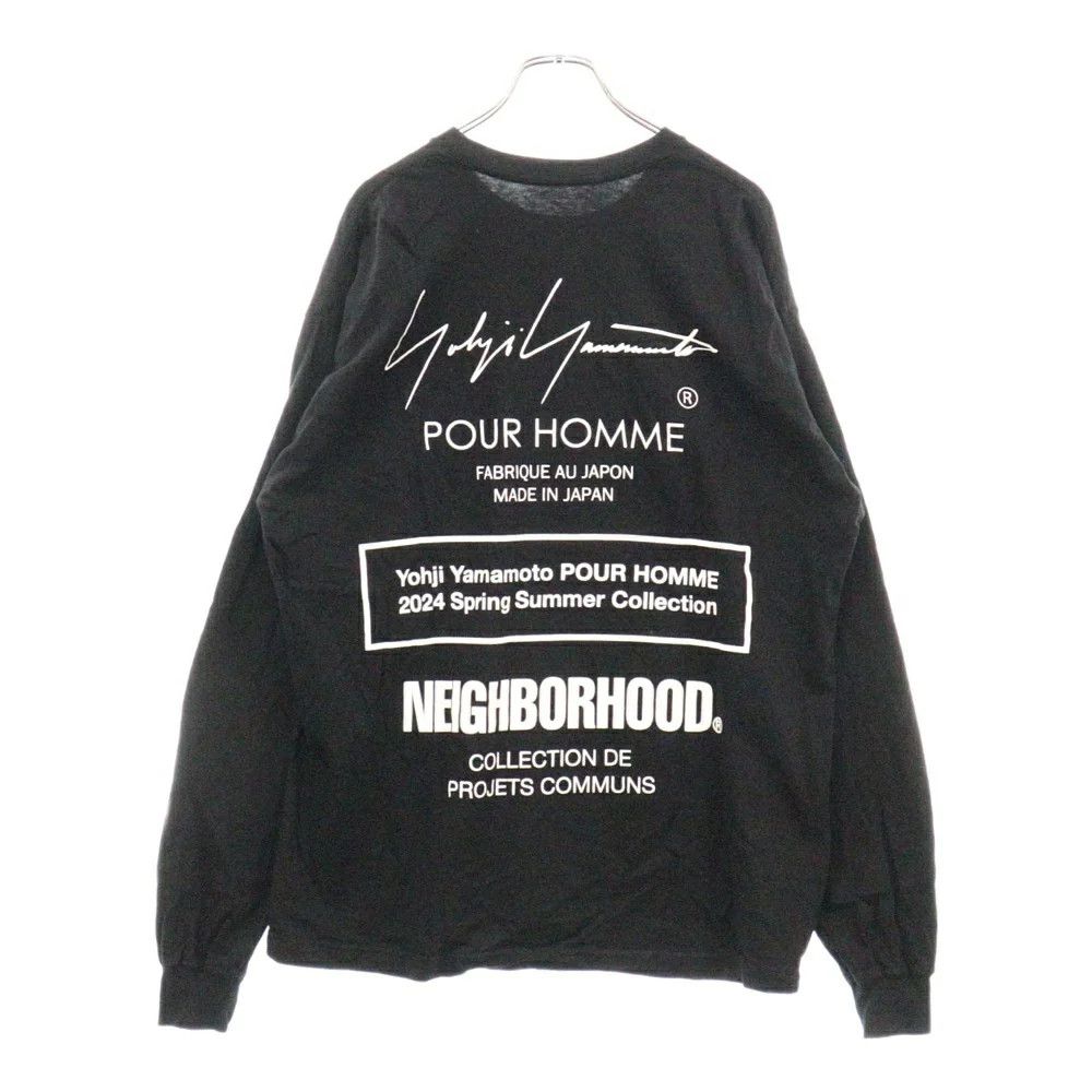 Yohji Yamamoto Yohji Yamamoto POUR HOMME 23AW ×NEIGHBORHOOD TEE LS | Grailed