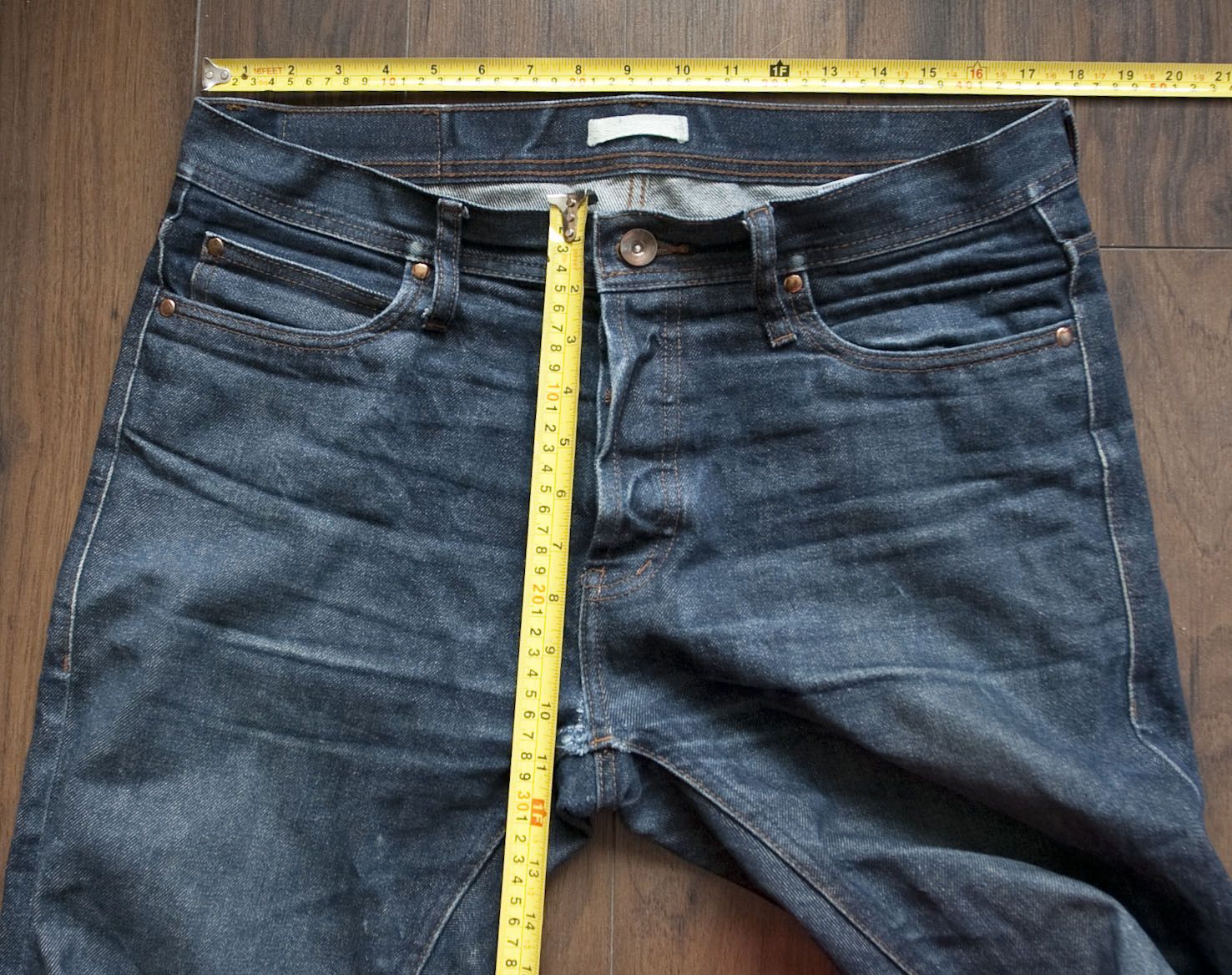 The Unbranded Brand The Unbranded Brand Jeans UB401 Selvedge Size 35x29.5 Size US 35 - 8 Thumbnail
