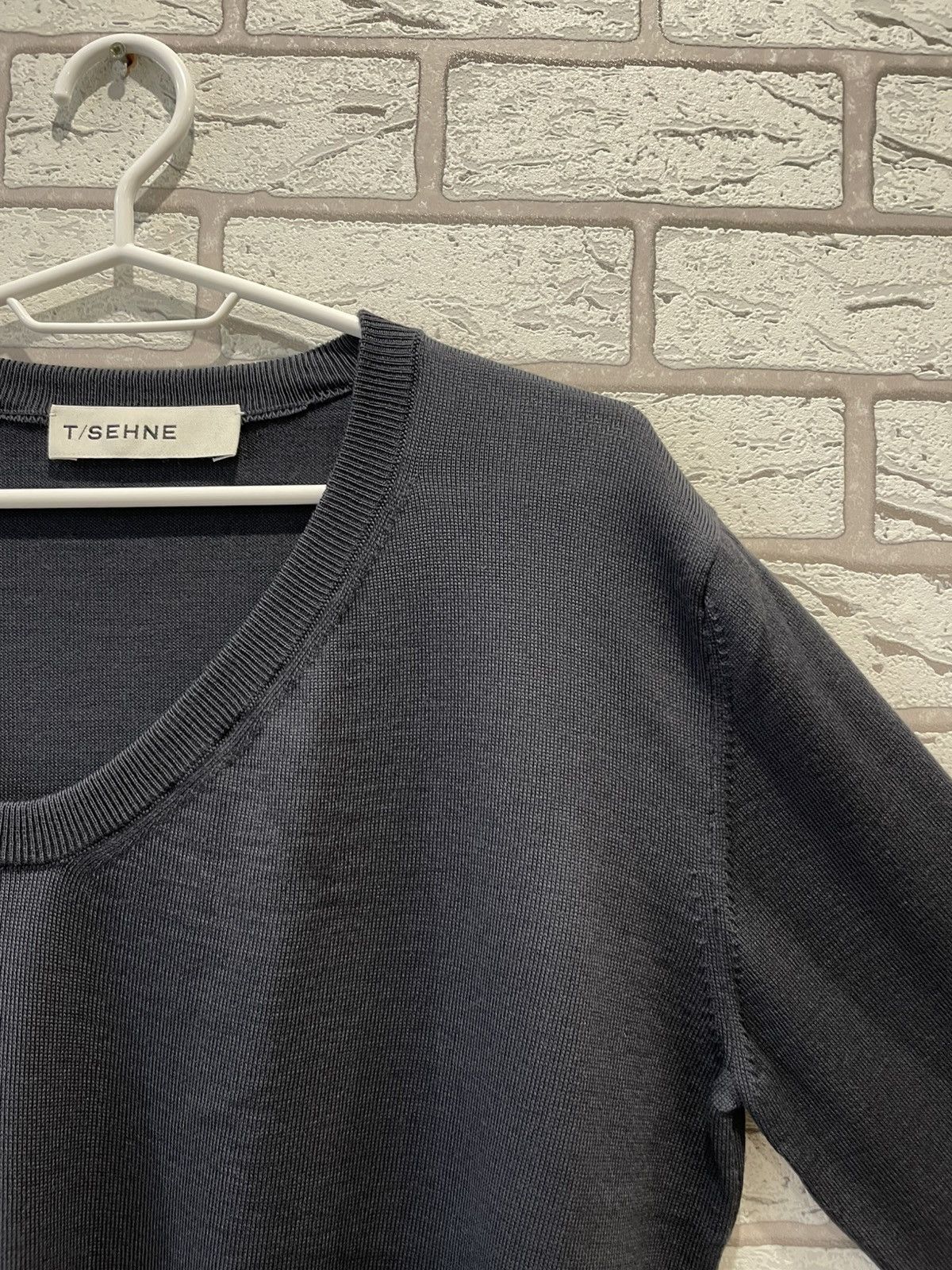 Designer × Japanese Brand T/SEHNE Thomas Sehne Summer / 2020 Collection Wool Sweater Size US M / EU 48-50 / 2 - 8 Thumbnail