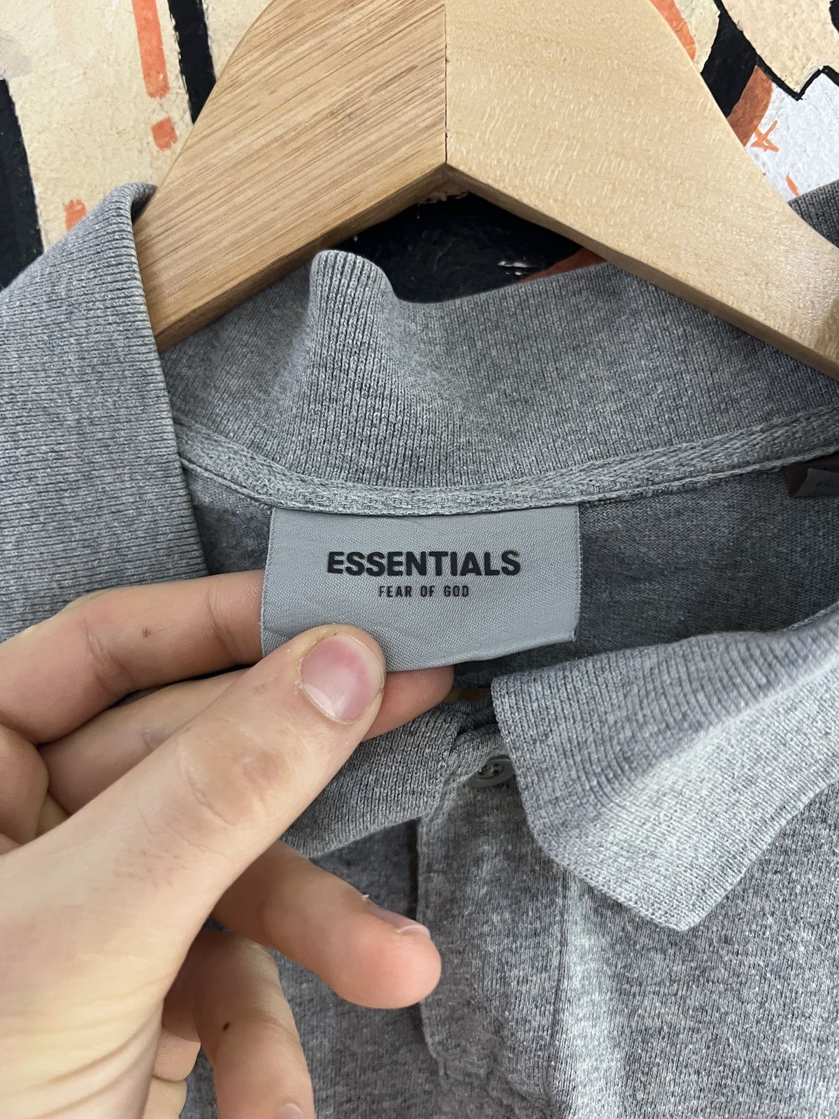 Fear of God Fear Of God Essentials Polo Size US XL / EU 56 / 4 - 2 Thumbnail
