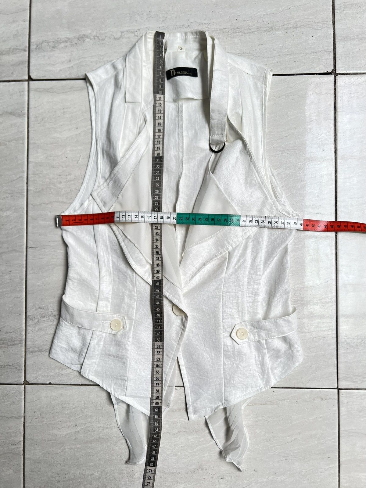 Other N. By N.COCO White Vest Size US XS / EU 42 / 0 - 2 Thumbnail