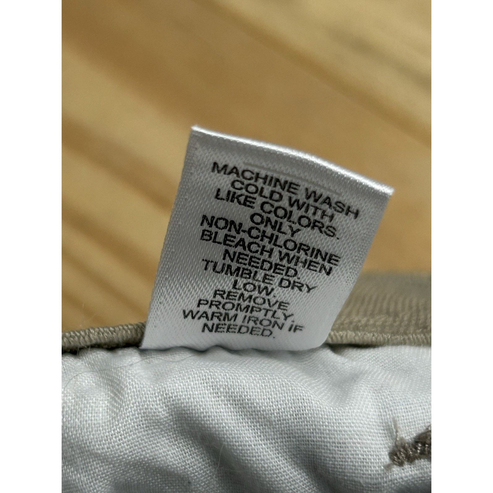Other Cato Womens Chino Pants Size 8 Beige Classic Fit High Rise Size 30" / US 8 / IT 44 - 4 Thumbnail