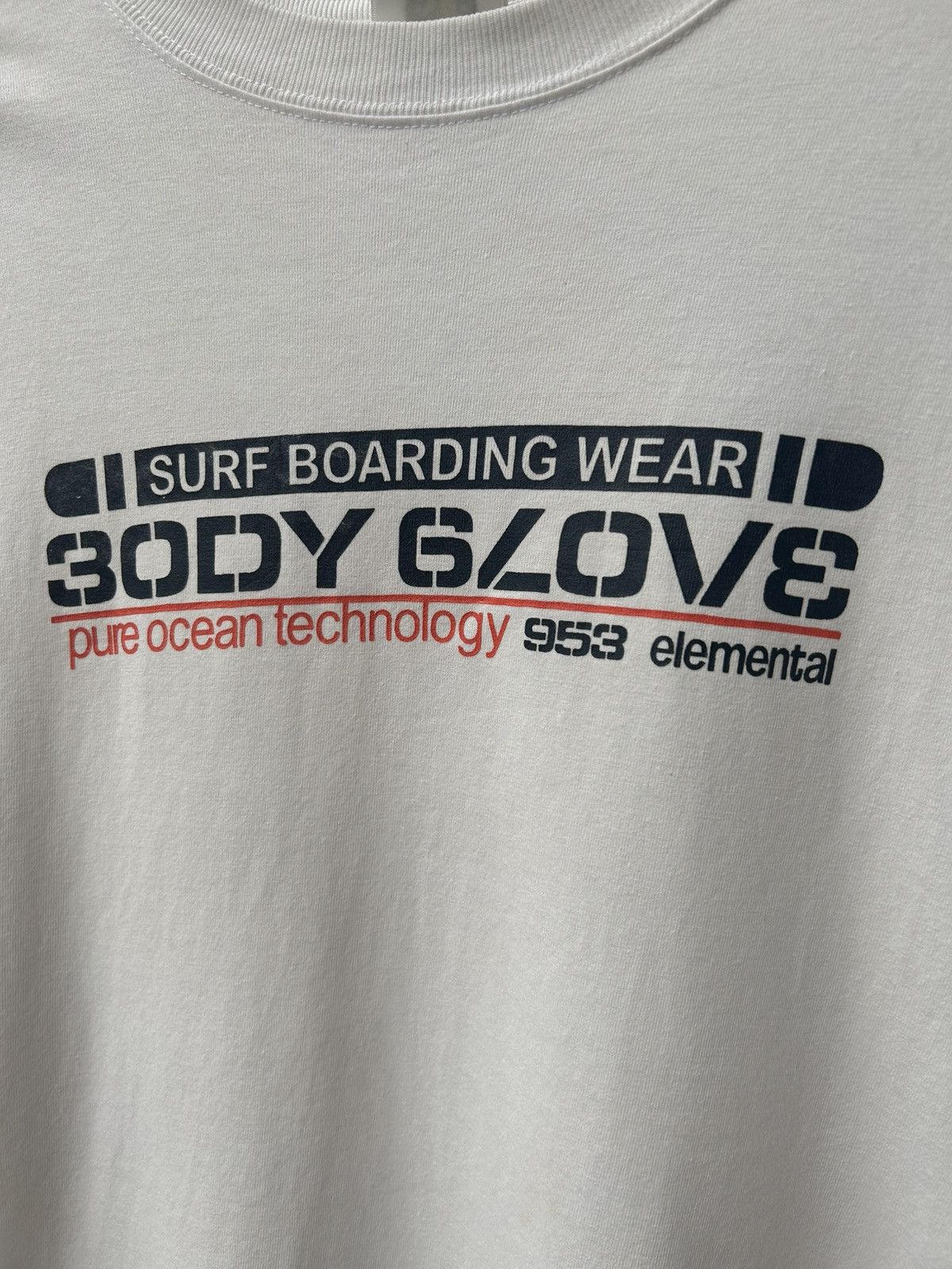 Body Glove × Japanese Brand Body glove sweatshirt white longsleeve Size US L / EU 52-54 / 3 - 3 Thumbnail