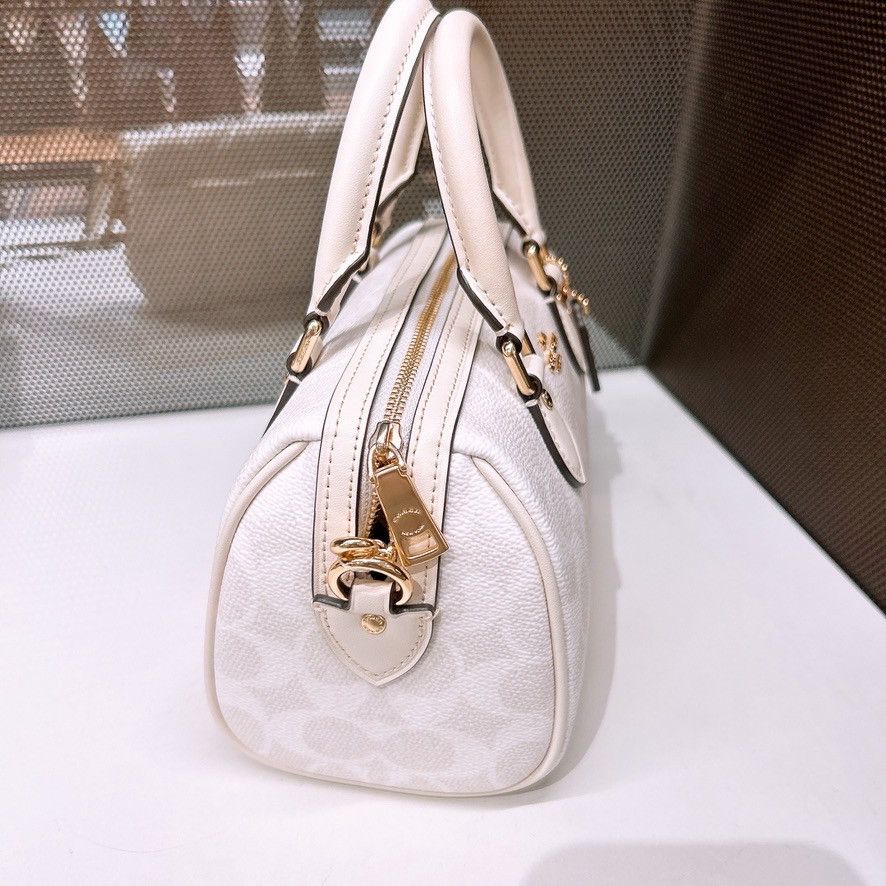 Coach Mini Rowan Crossbody Bag In Signature Canvas CW329 Size ONE SIZE - 3 Thumbnail