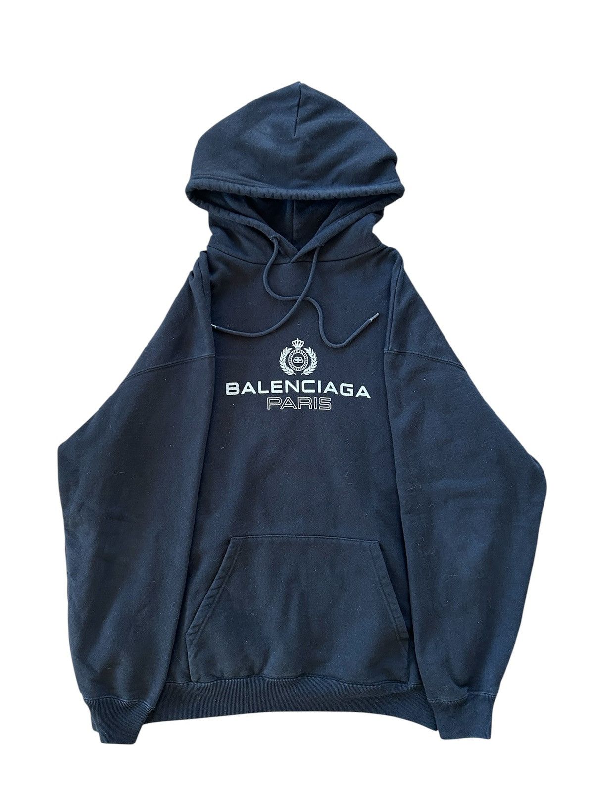 Balenciaga Balenciaga Black Paris Liberty Hoodie | Grailed