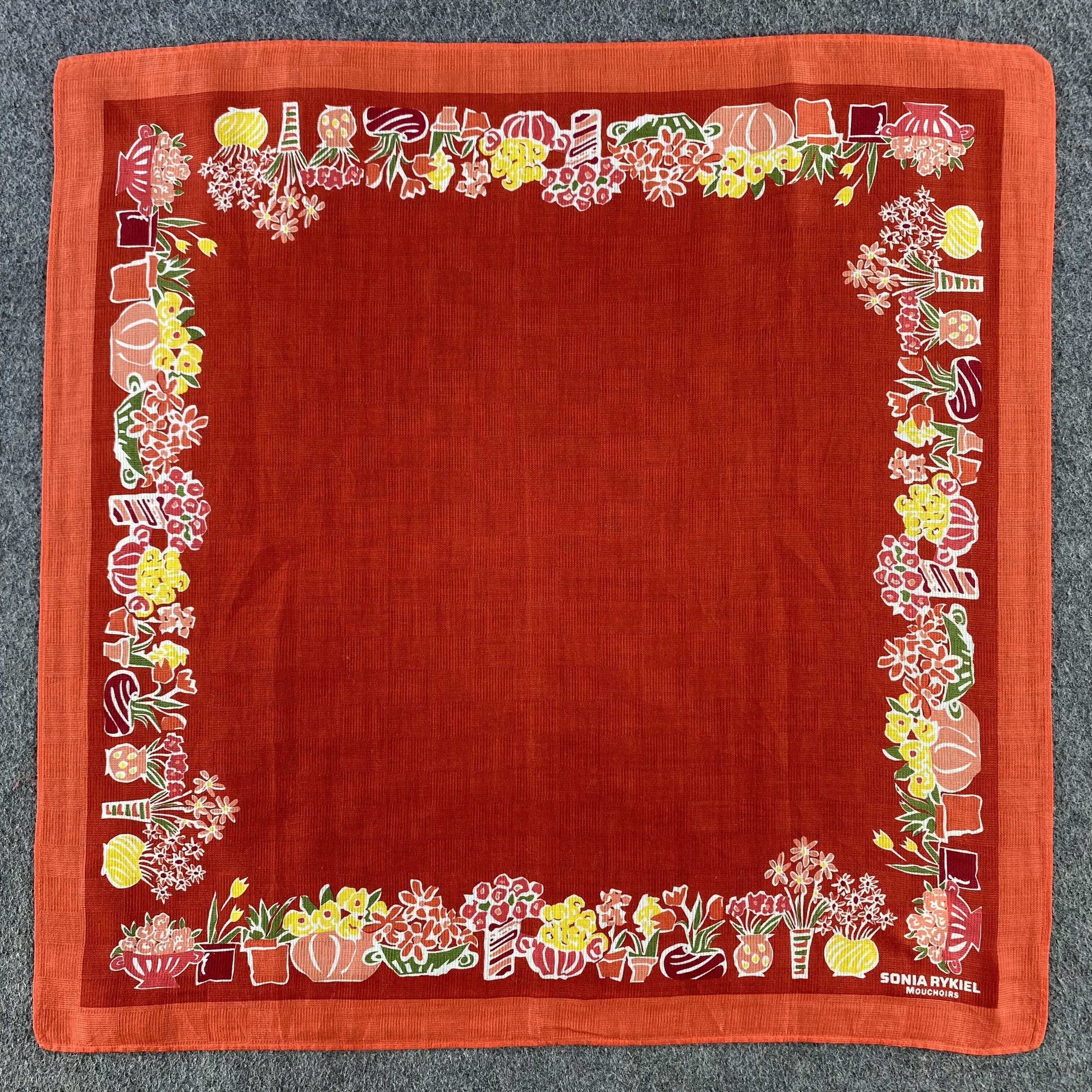 Sonia Rykiel Sonia Rykiel Handkerchief/Neckerchief/Bandana HC714 Size ONE SIZE - 1 Thumbnail