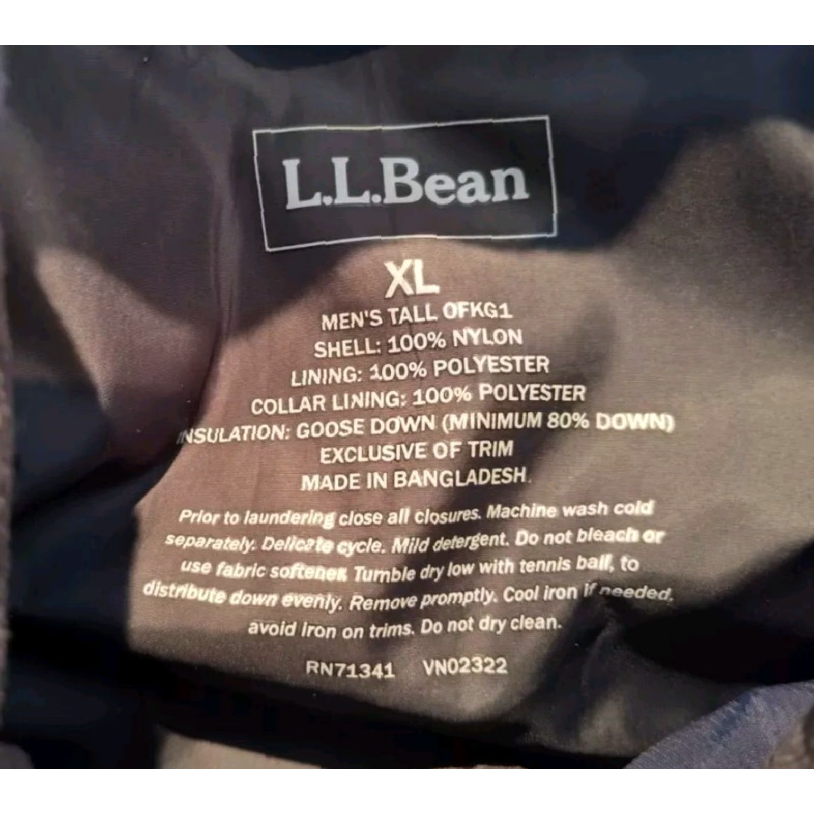 Vintage L.L. Bean Vest Men XL Blue Full Zip Snap Button 80% Goose Down Puffer Outdoors Size US XL / EU 56 / 4 - 7 Thumbnail