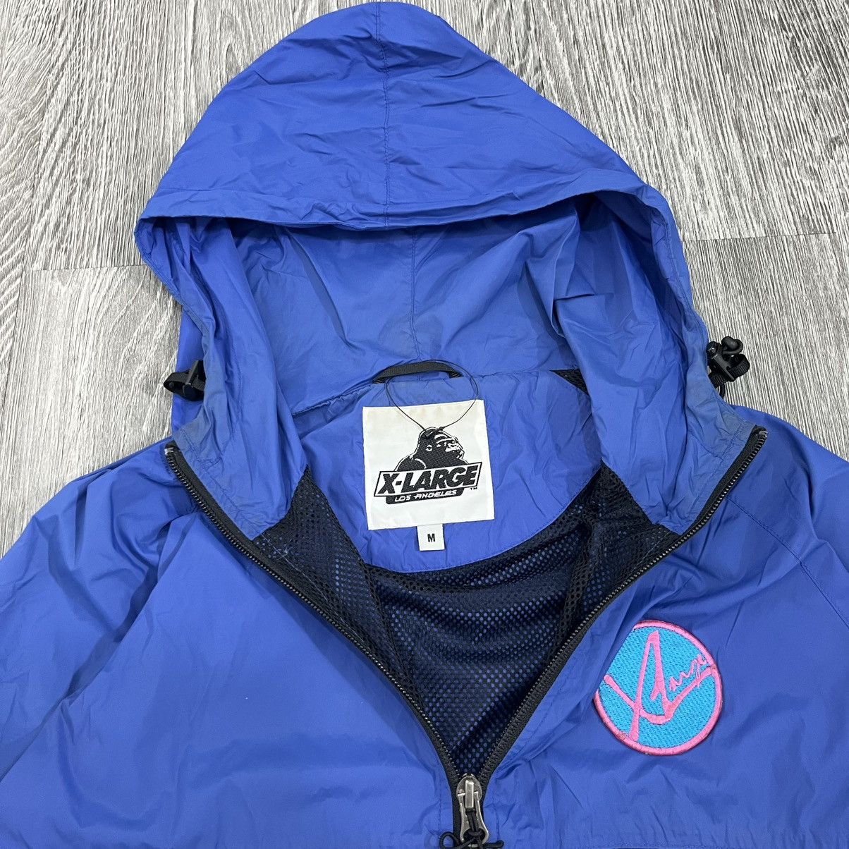 Xlarge X-Large Nylon Hooded Jacket Size US M / EU 48-50 / 2 - 5 Thumbnail