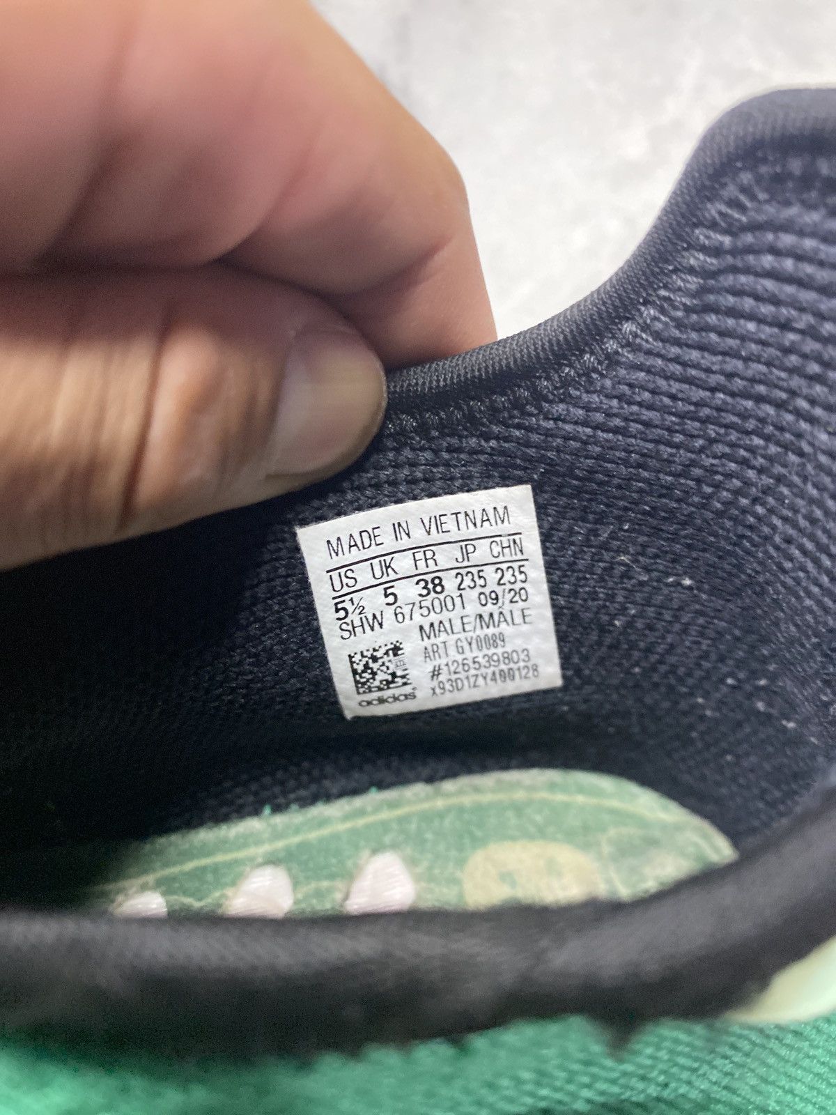 Adidas Human race green Size US 6 / IT 36 - 2 Thumbnail
