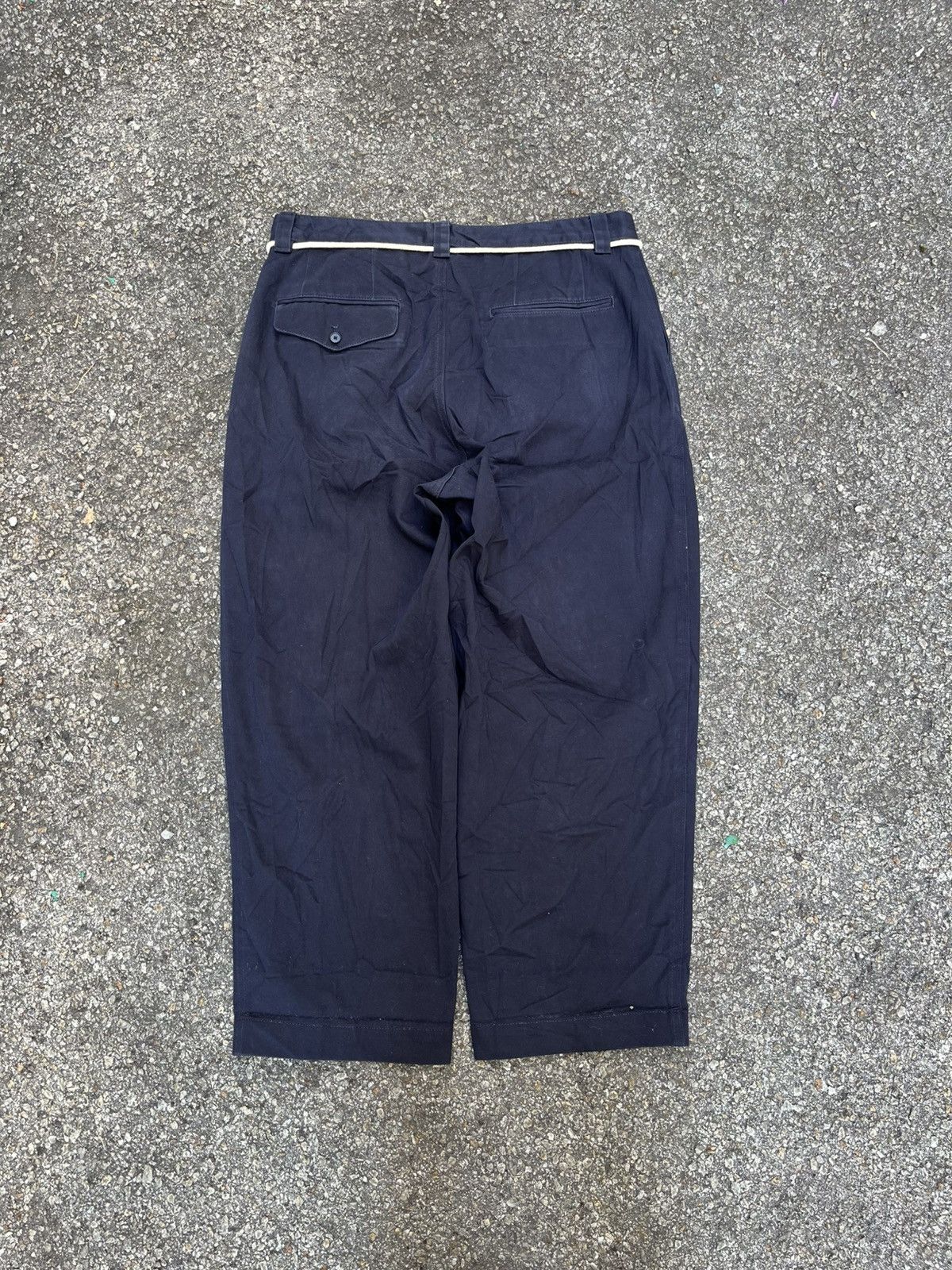 GU Japanese Gu Balloon Pants Navy Blue Size US 36 / EU 52 - 6 Thumbnail