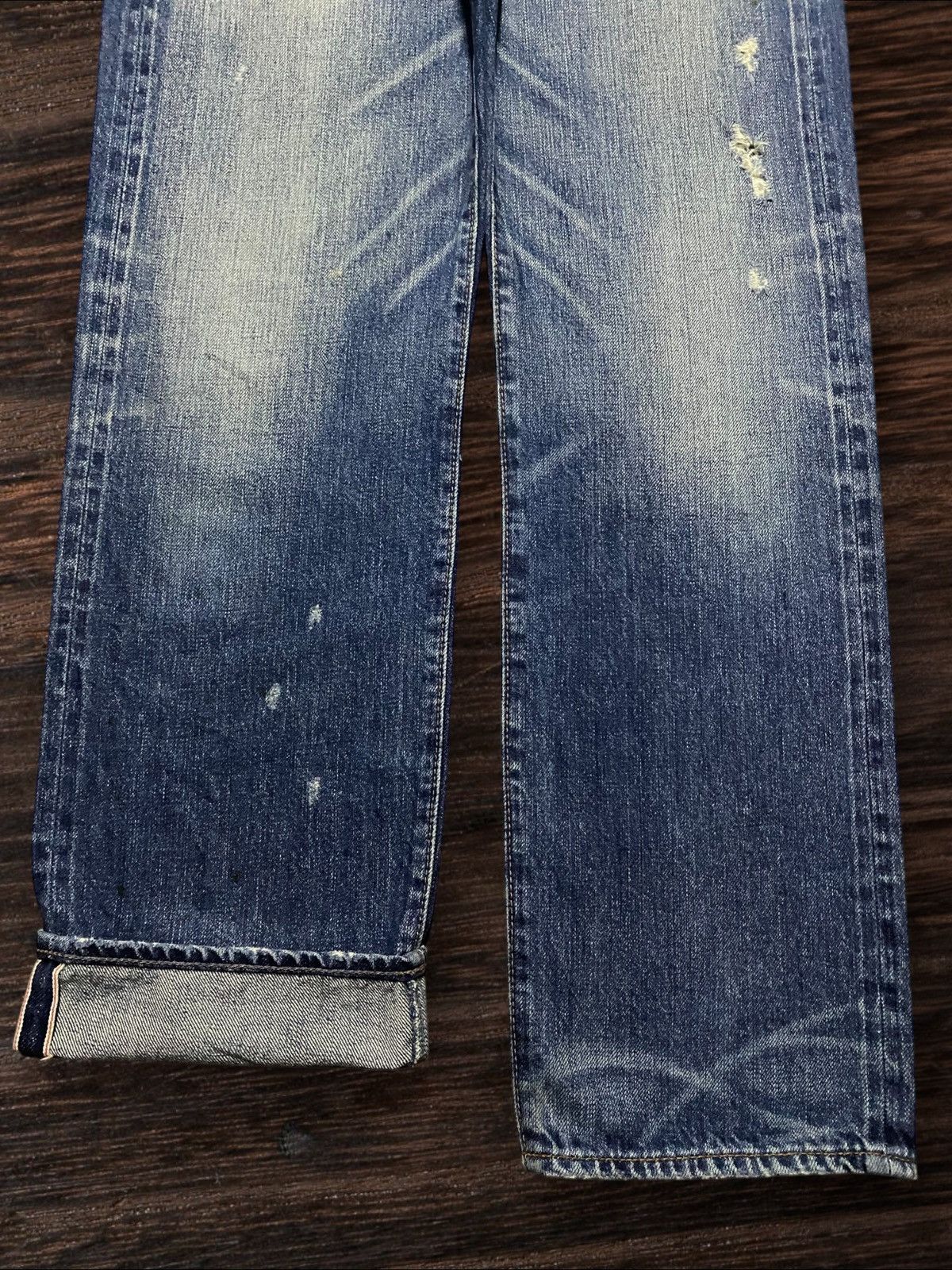 GOA Goa Selvedge Denim Distressed Jeans Size US 30 / EU 46 - 5 Thumbnail