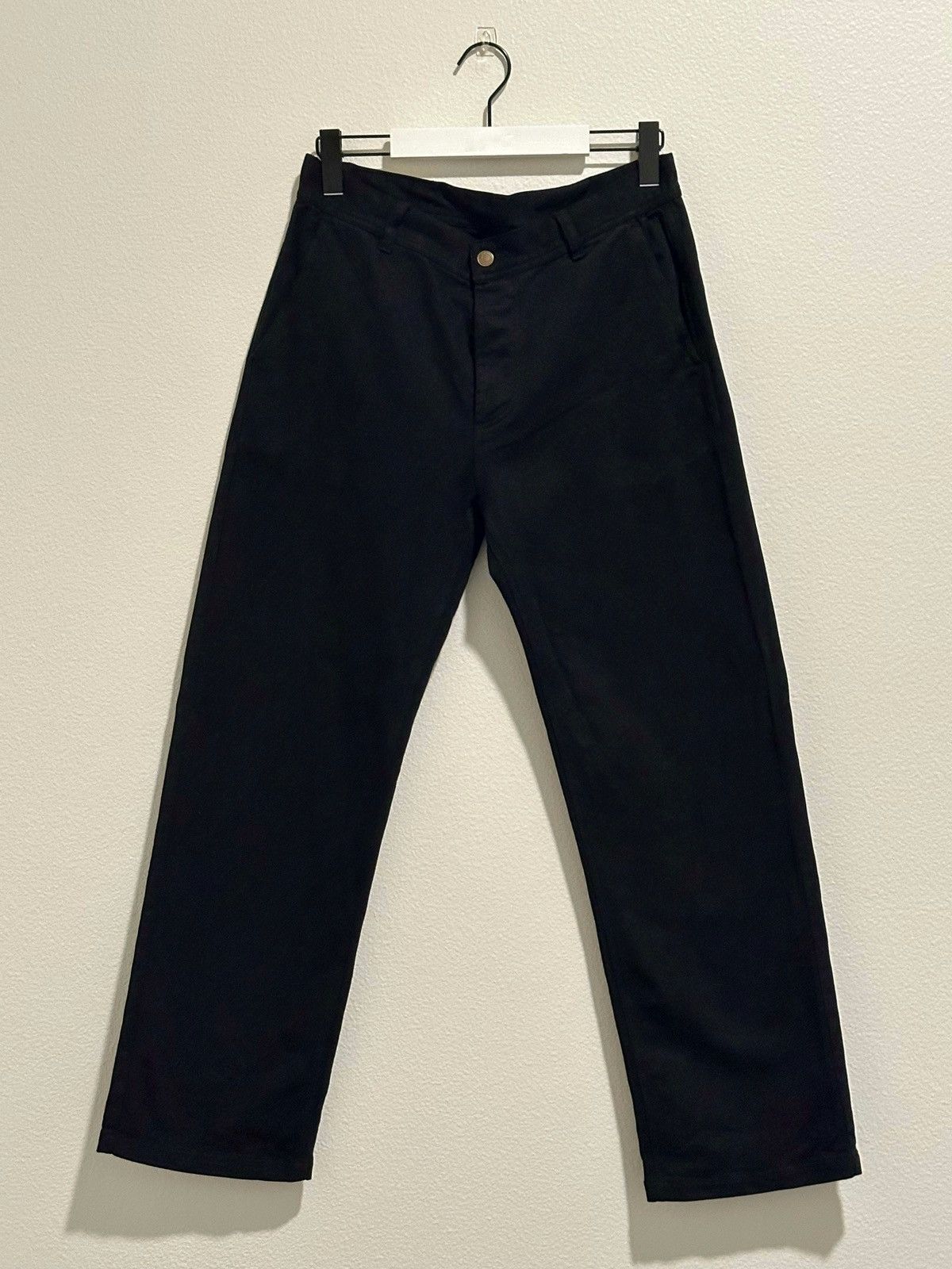 Ronning Ronning Black Twill Pants Size 30 Size US 30 / EU 46 - 1 Thumbnail