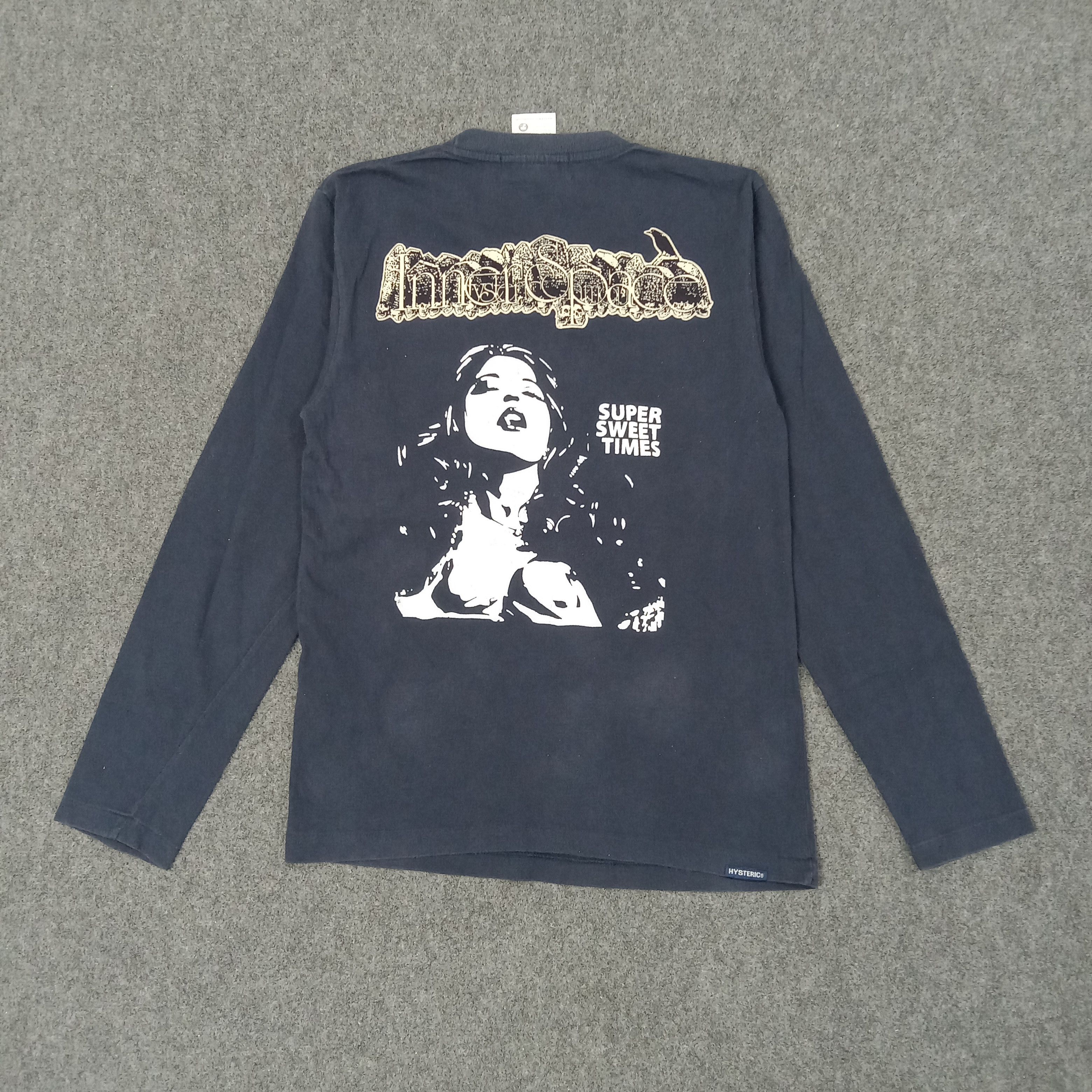 Hysteric Glamour Hysteric Glamour Japanese Brand Inner Space Tshirt C239N1 Size S / US 4 / IT 40 - 1 Thumbnail