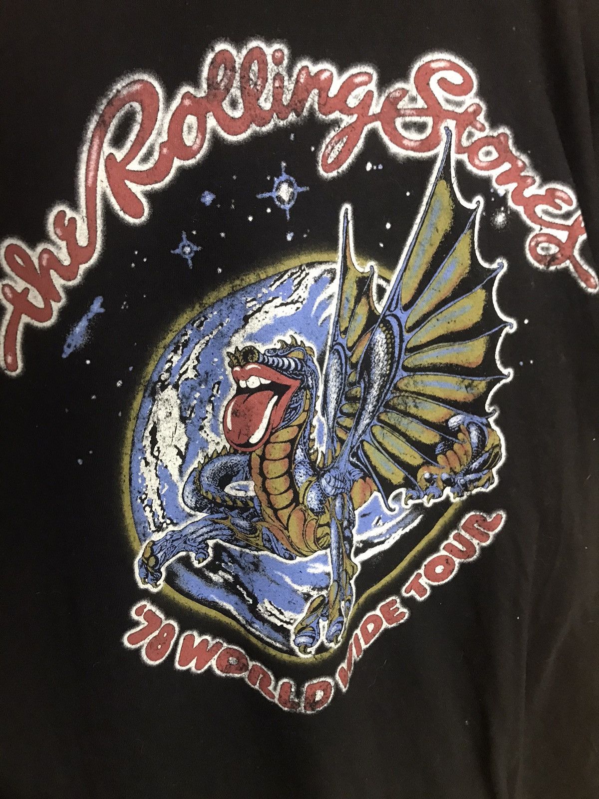 Band Tees The Rolling Stones 1978 tour t-shirt Size US M / EU 48-50 / 2 - 4 Thumbnail