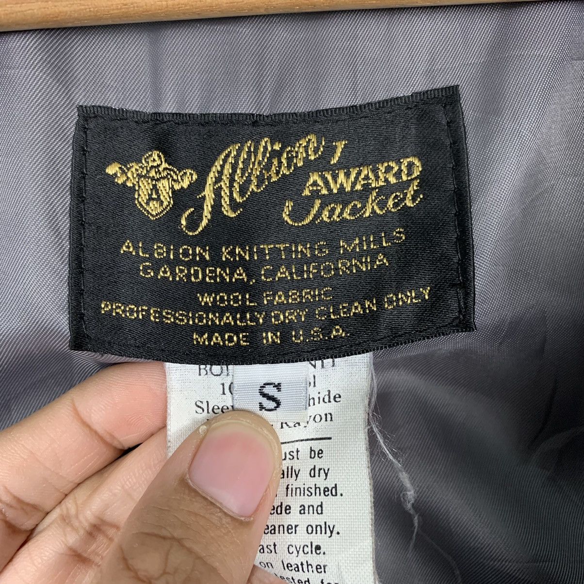 Vintage Vintage Made In USA Albion Knitting Mills Bomber Jacket Size US S / EU 44-46 / 1 - 15 Thumbnail
