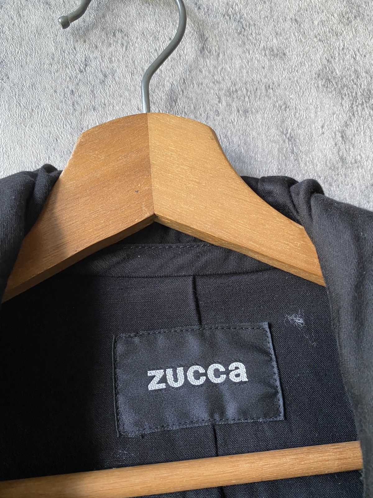 CABANE de ZUCCa Vintage Zucca Issey Miyake Double Layer Hoodie Jacket Size US S / EU 44-46 / 1 - 12 Thumbnail