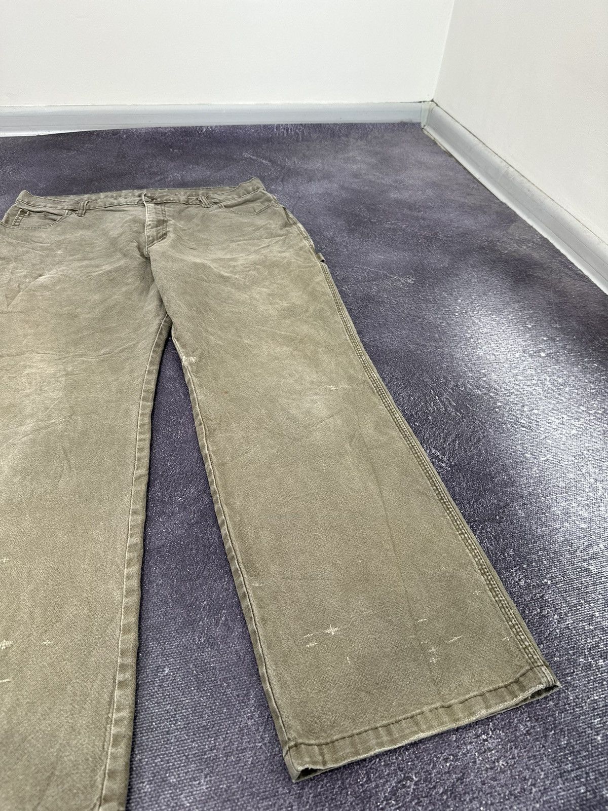 Dickies Vintage Dickies Carpenter USA Baggy Opium Faded Work Pants Size US 36 / EU 52 - 11 Thumbnail