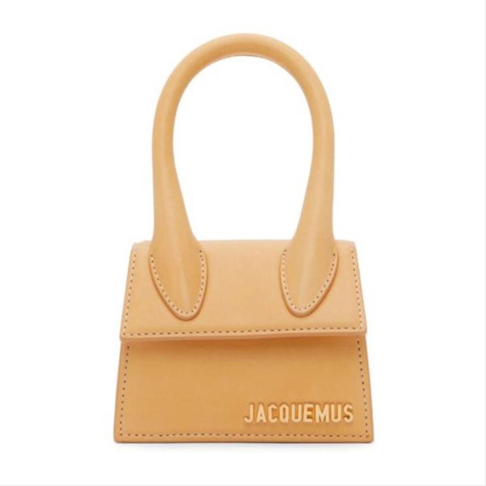 Jacquemus Le Chiquito Mini Top Handle Cross Body Bag in Orange, Women's