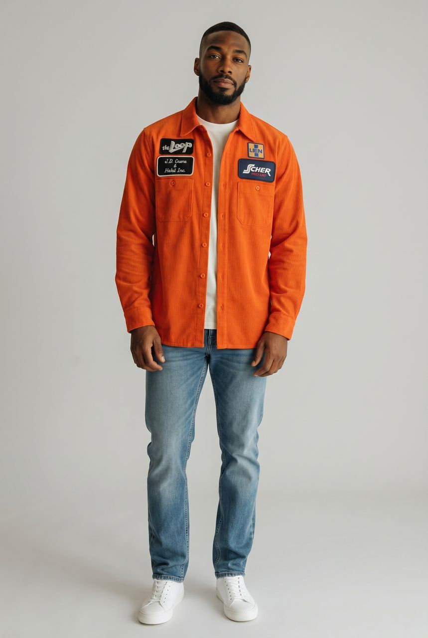 Red Kap Vintage Red Kap Multi Patch Work Shirt J.D Crane Hoist Inc Size US M / EU 48-50 / 2 - 1 Thumbnail